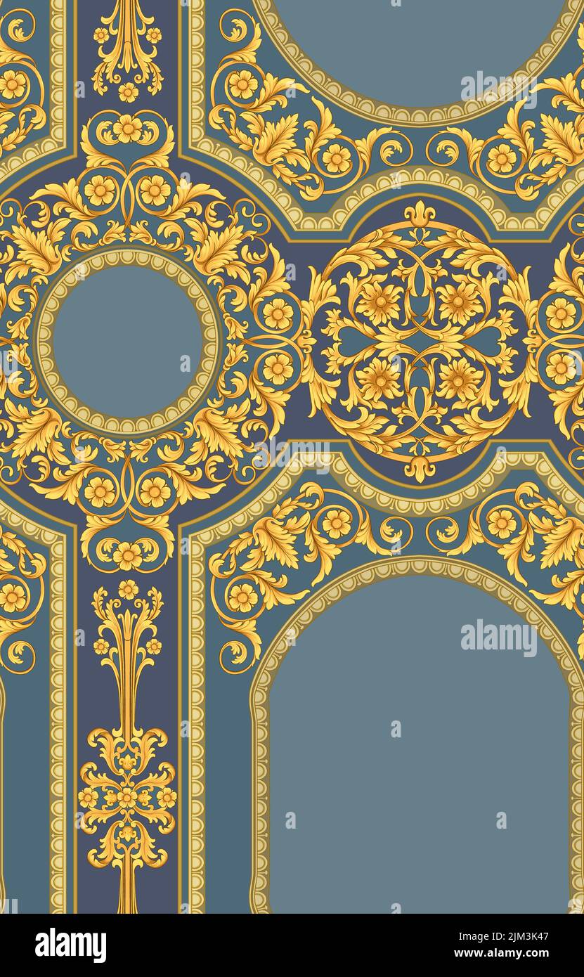 Un primo piano di fantasie classiche Foto Stock