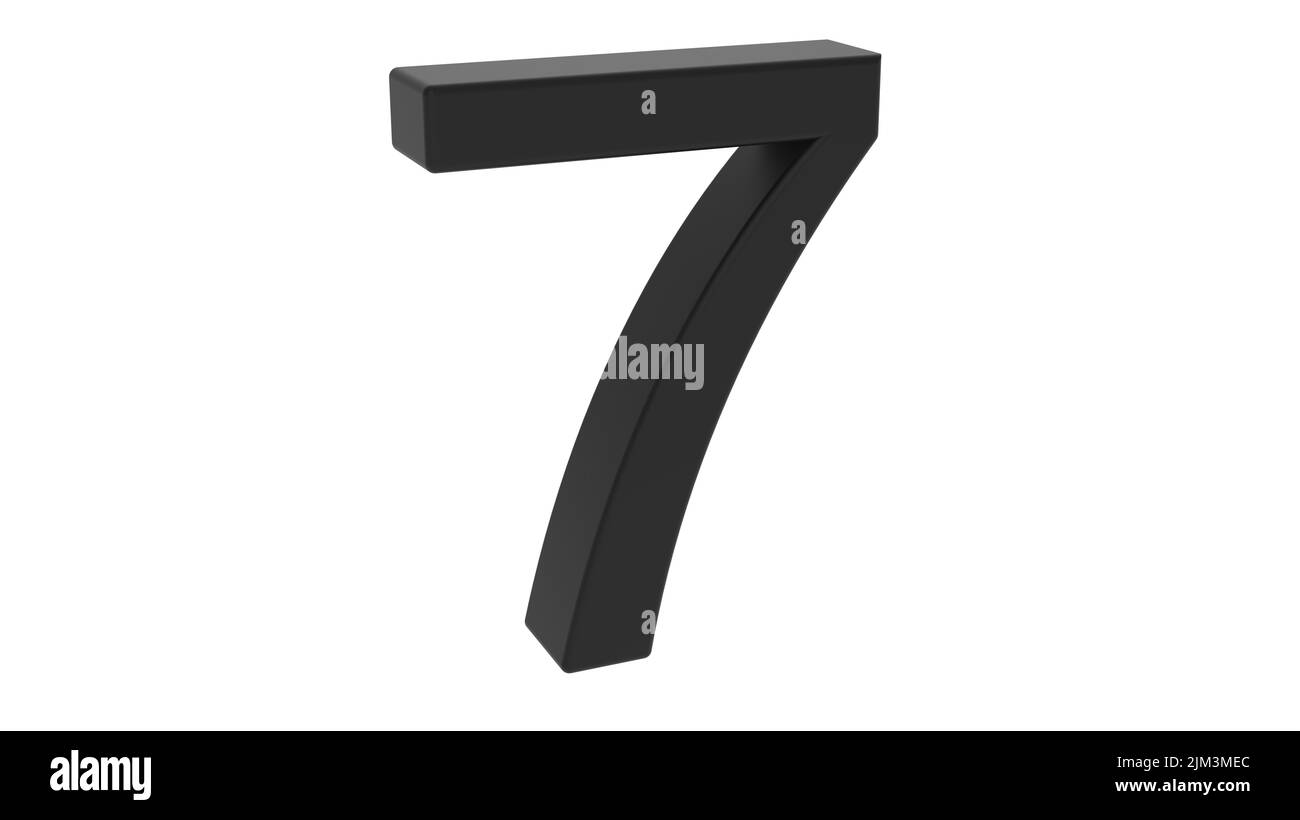 numero oro argento 3d vetro cristallo immagine anniversario rendering illustrazione Foto Stock