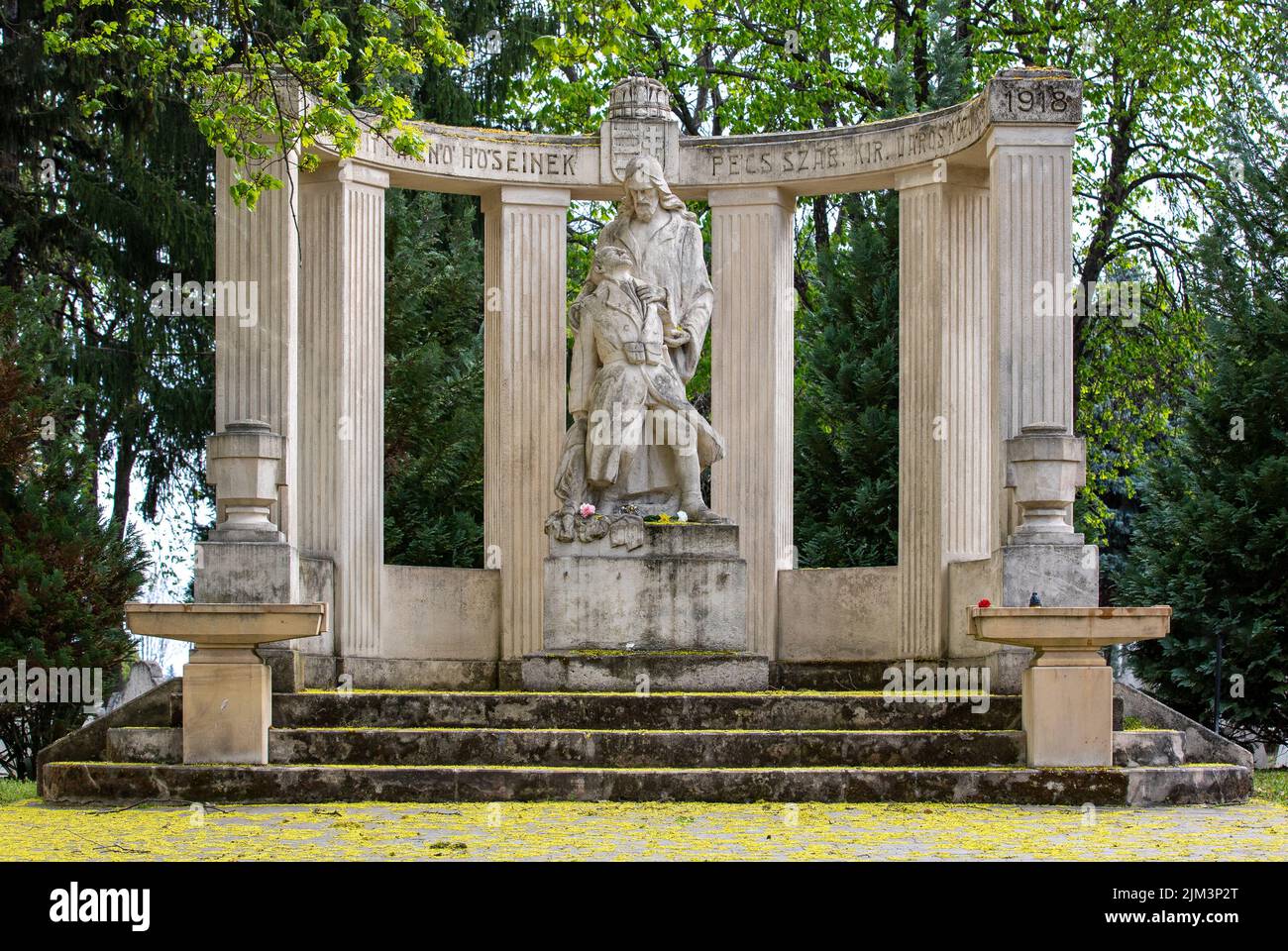 È fatta in memoria dei soldati caduti della guerra mondiale Foto Stock