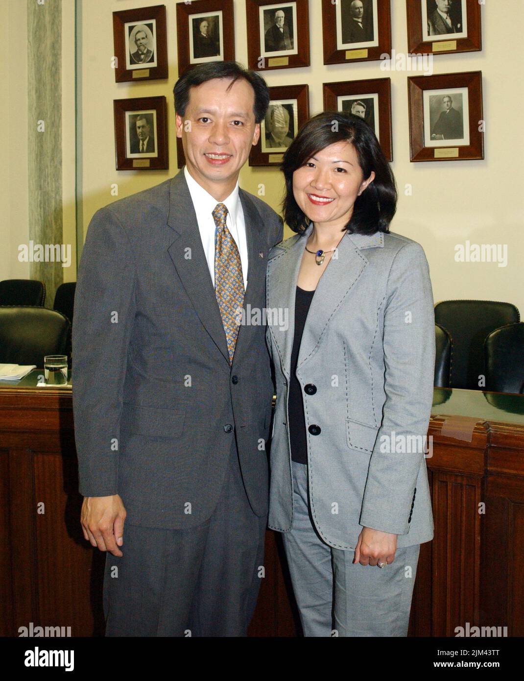 Ufficio del Segretario - AUDIZIONI DI CONFERMA PER BEN WU E BRETT PALMER Foto Stock