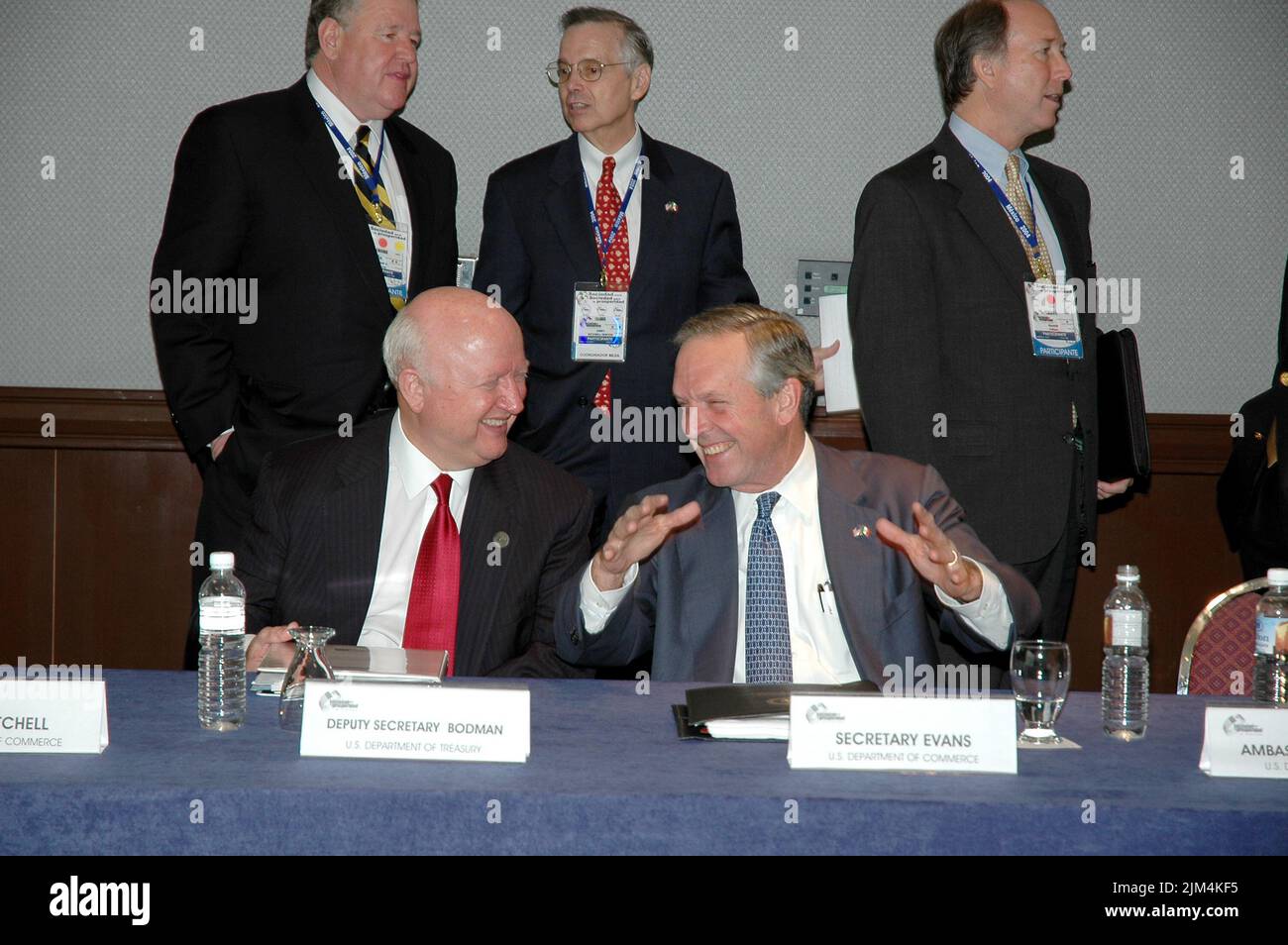 Ufficio del Segretario - file digitali del Segretario Donald Evans 01-04 Foto Stock