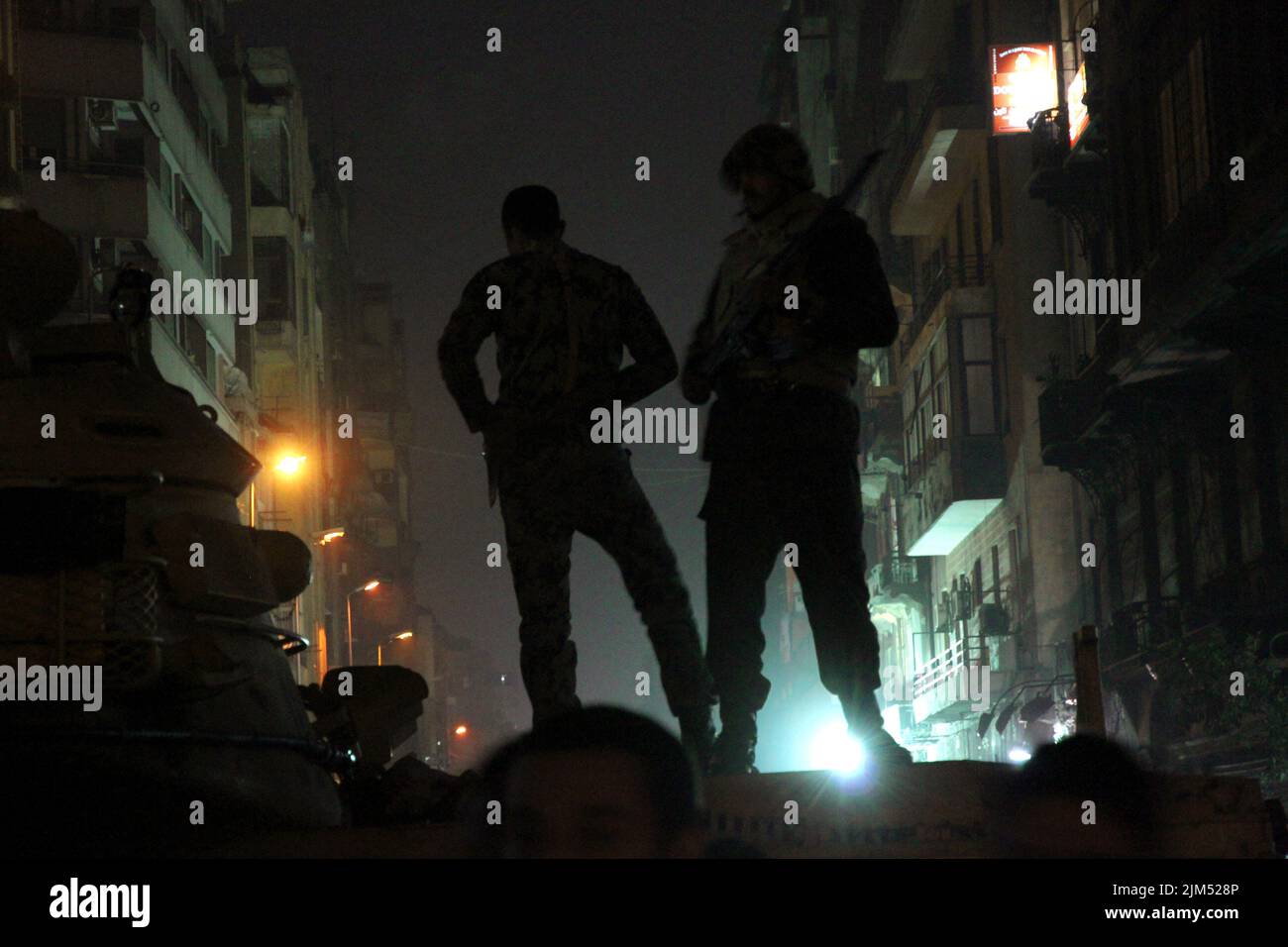 Cairo, Egitto. La rivoluzione primaverile araba, del 2011, che rovesciò il regime del presidente Hosni Mubarak. Foto Stock