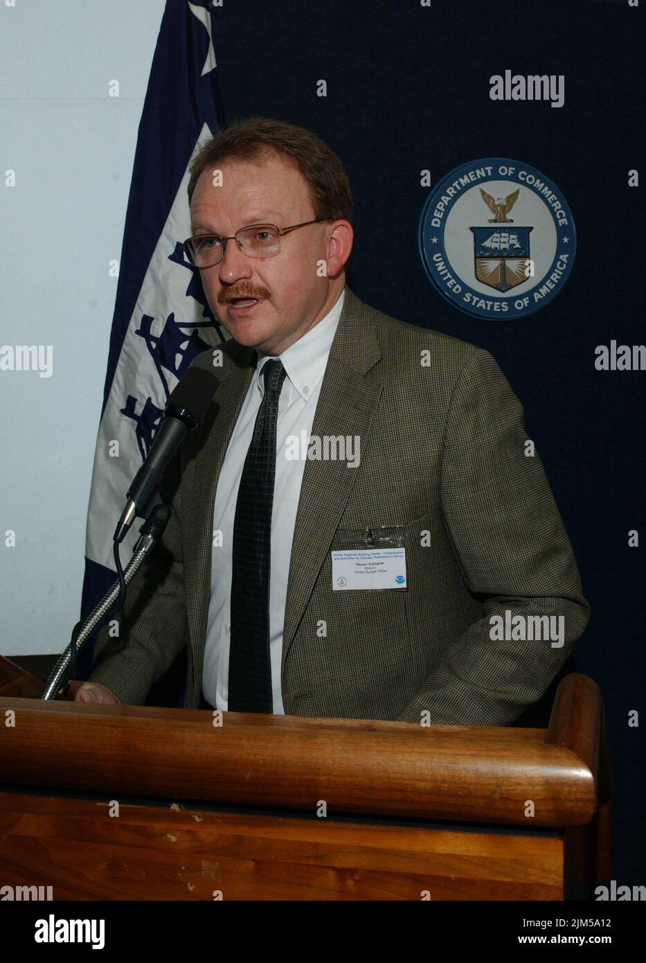 National Oceanic and Atmospheric Administration - NOAA African Embassy Event Disaster Brief Foto Stock