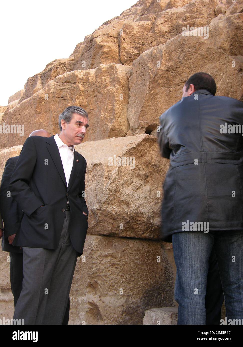 Ufficio del Segretario (Carlos Gutierrez) - viaggio del Segretario di Gutierrez da Bruxelles, Chongging Cina, il Cairo e Pechino Foto Stock