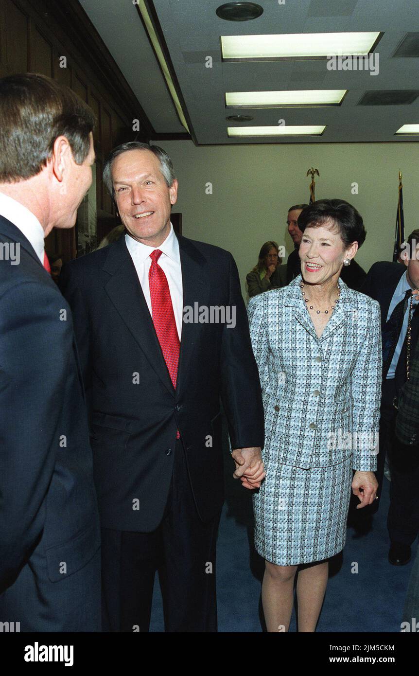 Ufficio del Segretario - file digitali del Segretario Donald Evans 01-04 Foto Stock