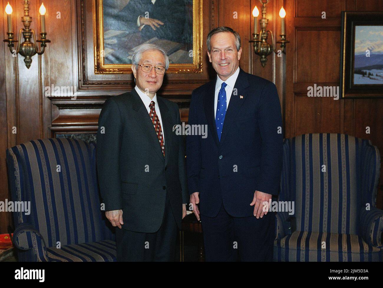 Ufficio del Segretario - file digitali del Segretario Donald Evans 01-04 Foto Stock