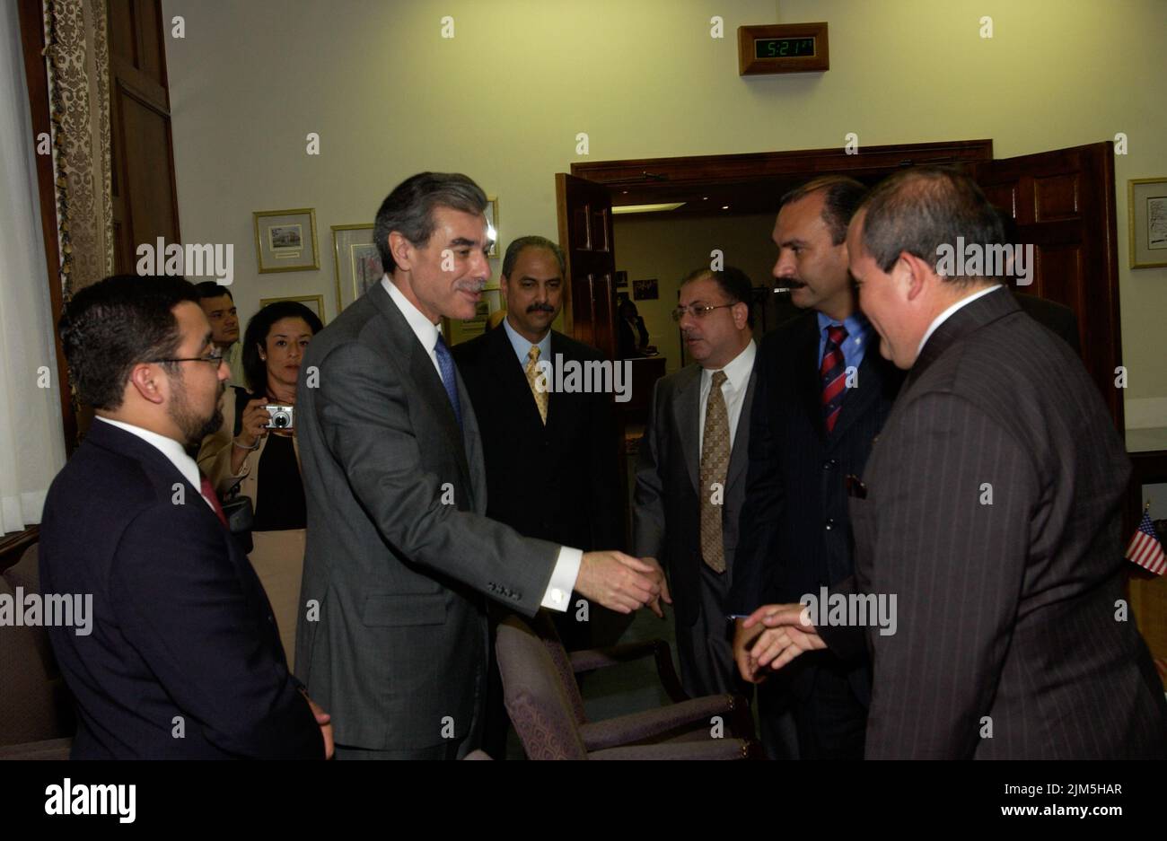 Ufficio del Segretario - Ministri del commercio e del lavoro dell'America centrale Foto Stock