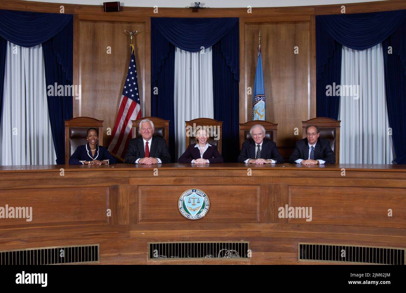 Commissione federale del commercio - Bench Foto Foto Stock