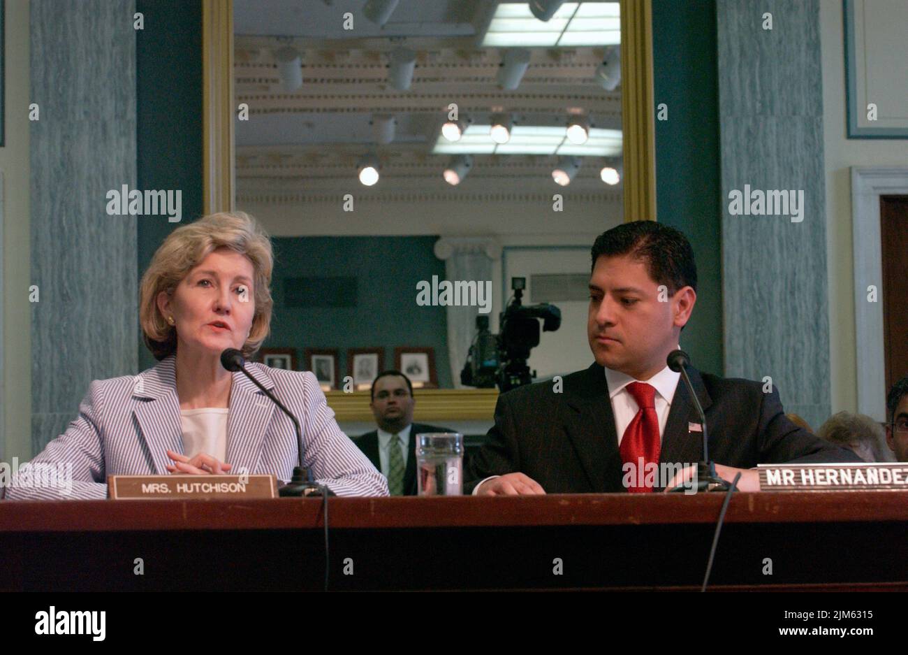 Ufficio del Segretario - Conferma udienza per Israele Hernandez e William Jeffrey Foto Stock