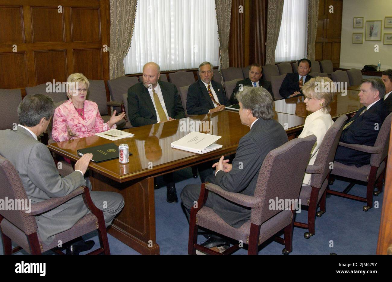Amministrazione dello sviluppo economico - riunione del Comitato SACI Foto Stock