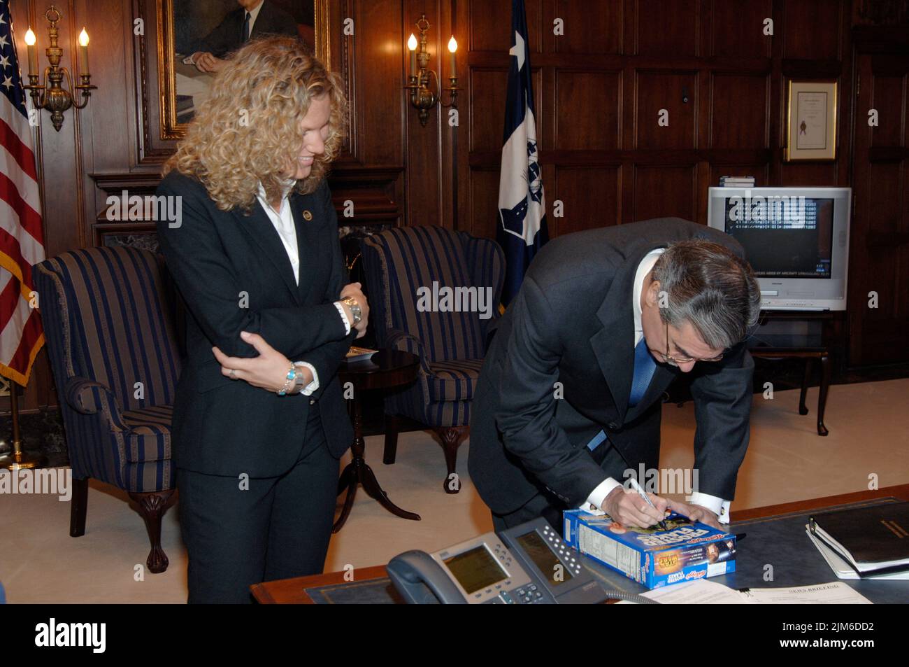 Ufficio del Segretario - Foto di partenza Foto Stock