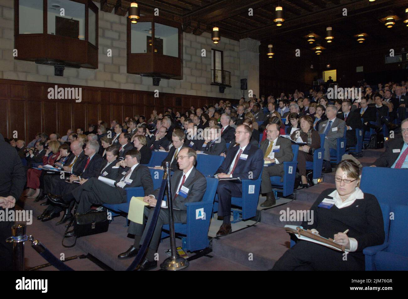 Ufficio del Segretario (Carlos Gutierrez) - Vertice nazionale sulla competitività Foto Stock