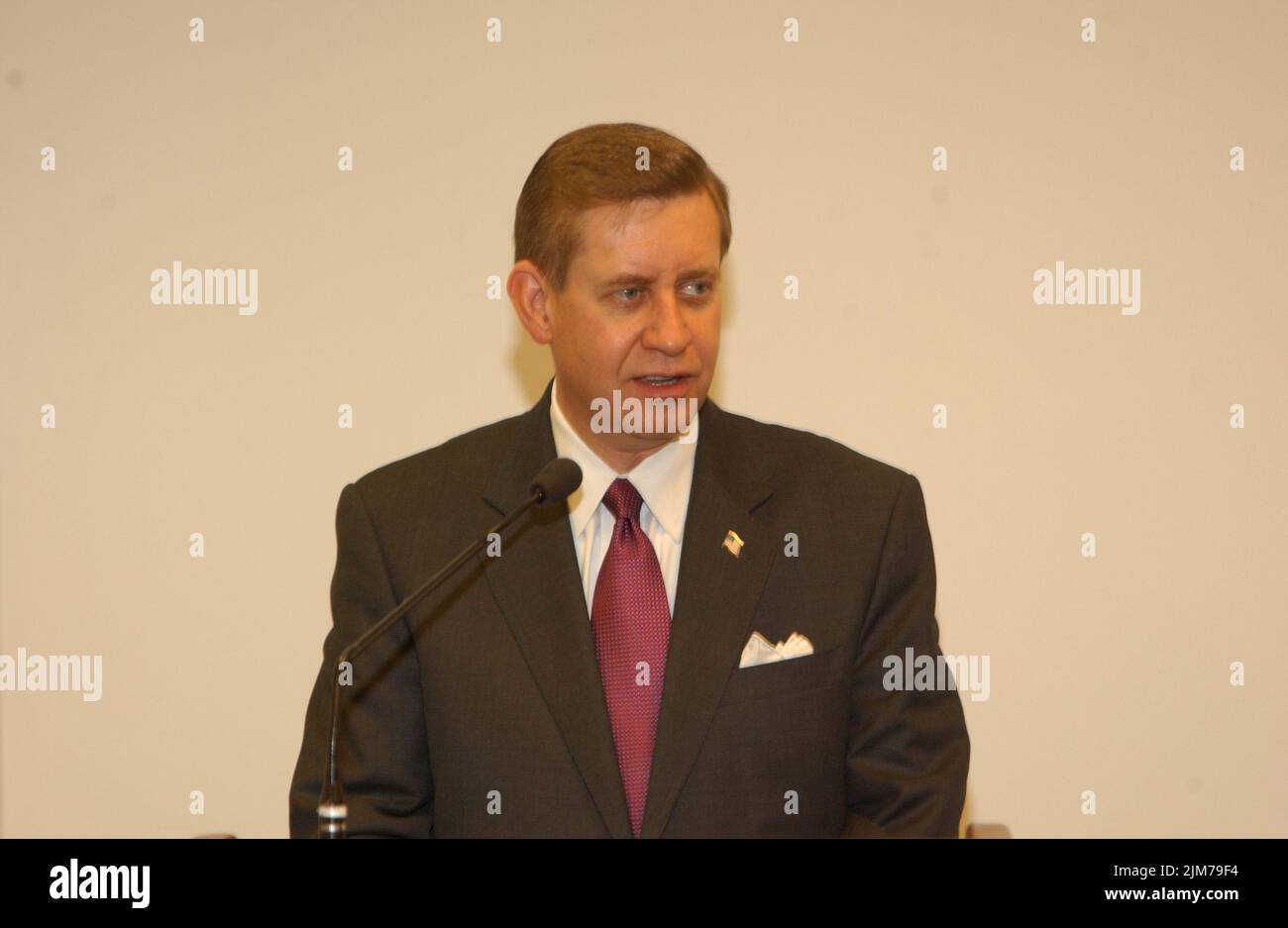 Ufficio del Vicesegretario (David Sampson) - cerimonia di firma del Dott. Cafta Foto Stock