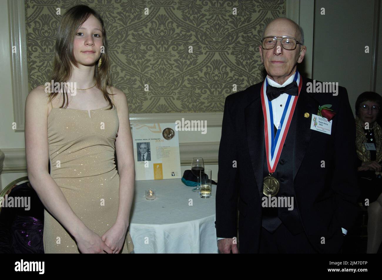 Technology Administration - 2004 Medaglia Nazionale dei Laureati tecnologici Foto Stock