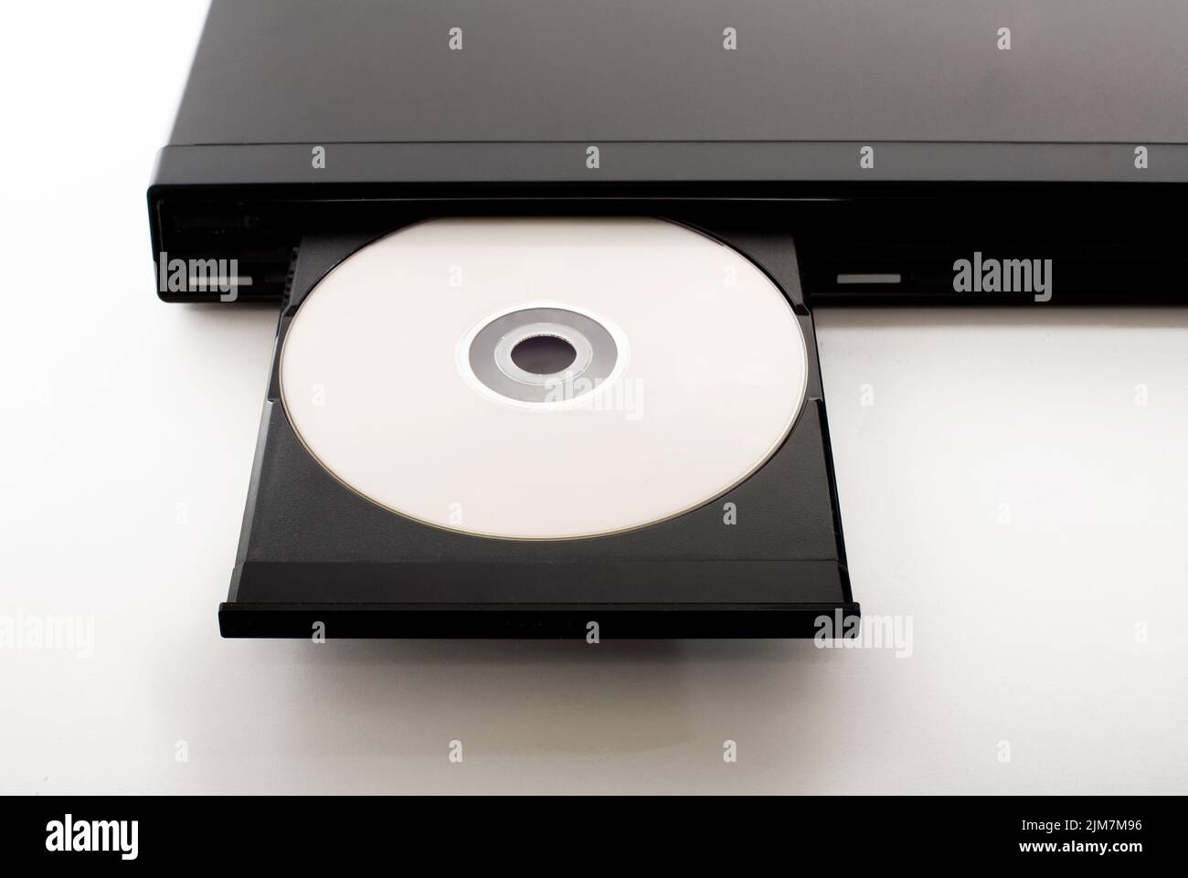 Aprire il lettore DVD Foto Stock