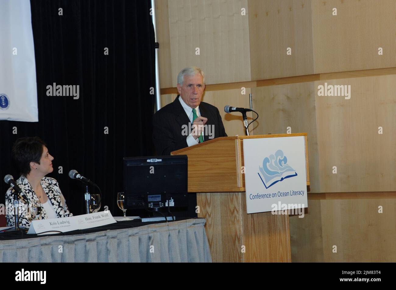 Working Capital Fund - Conferenza della National Oceanic and Atmospheric Administration (NOAA) sull'alfabetizzazione oceanica Foto Stock