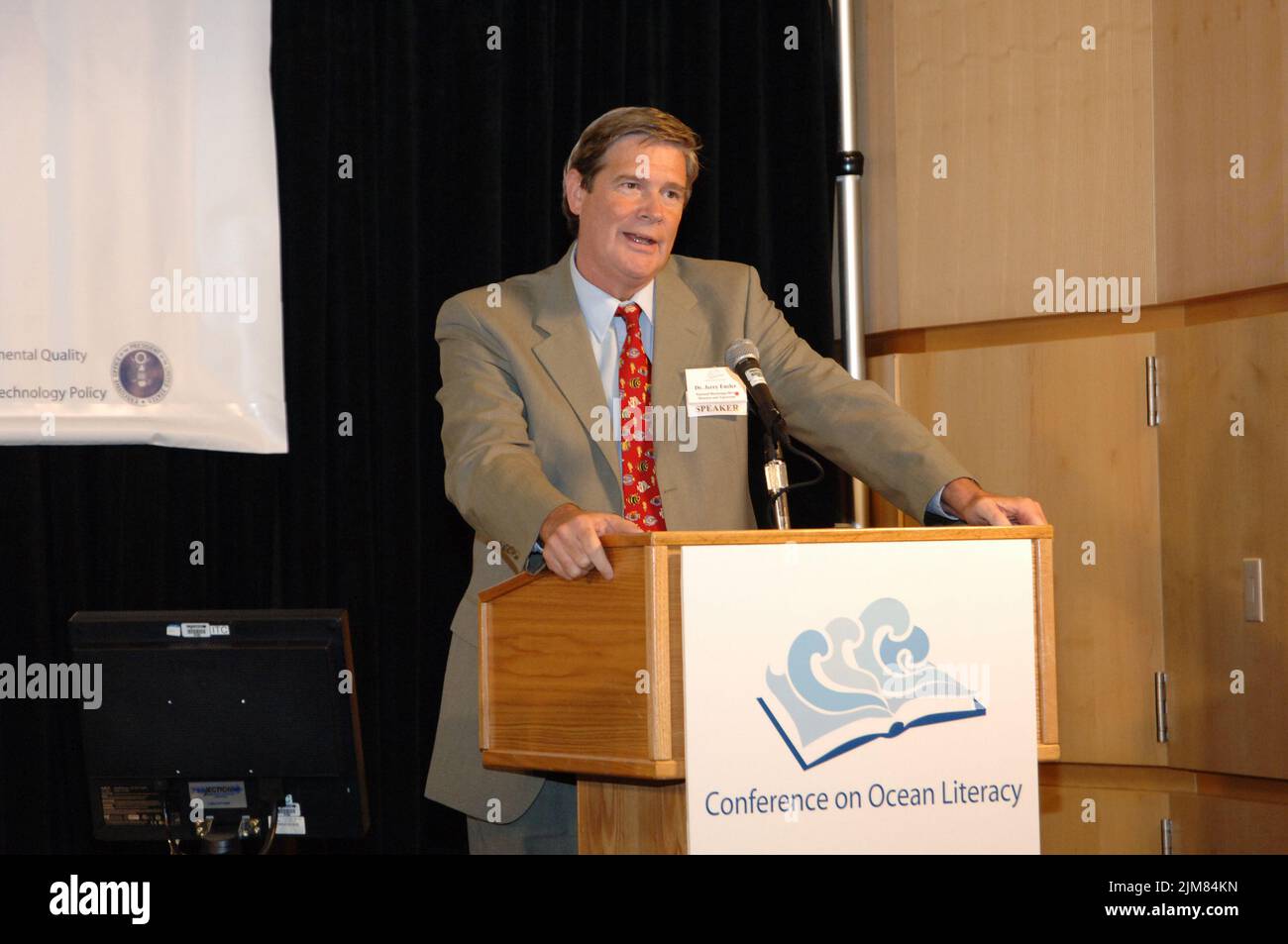 Working Capital Fund - Conferenza della National Oceanic and Atmospheric Administration (NOAA) sull'alfabetizzazione oceanica Foto Stock