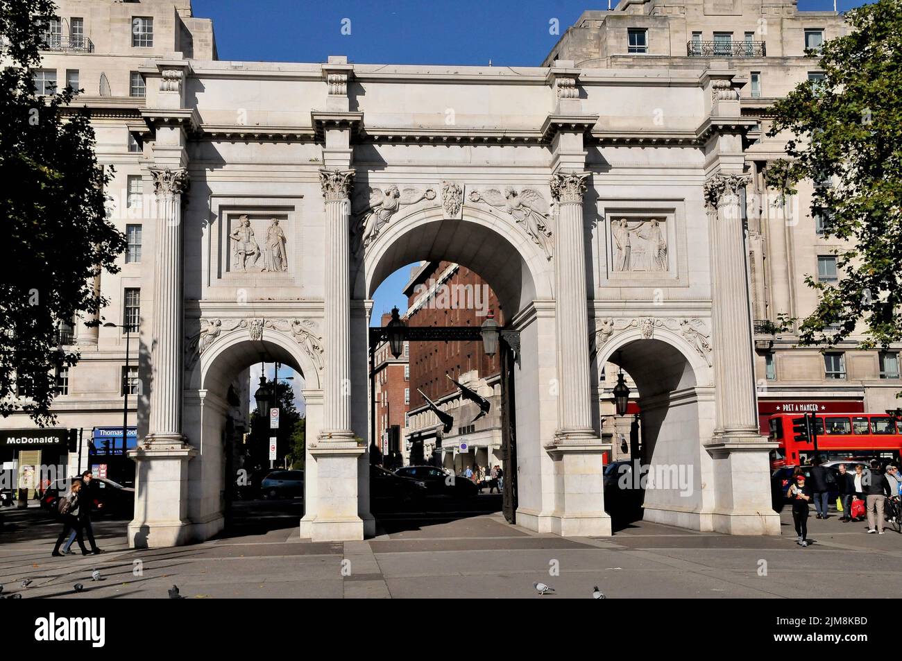 London Marble Arch Foto Stock