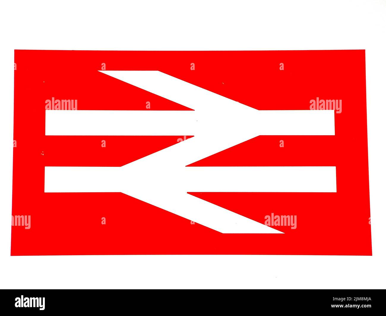 La British Rail logo Foto Stock