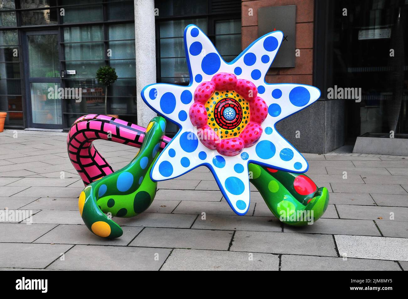 Scultura Yayoi Kusama Foto Stock