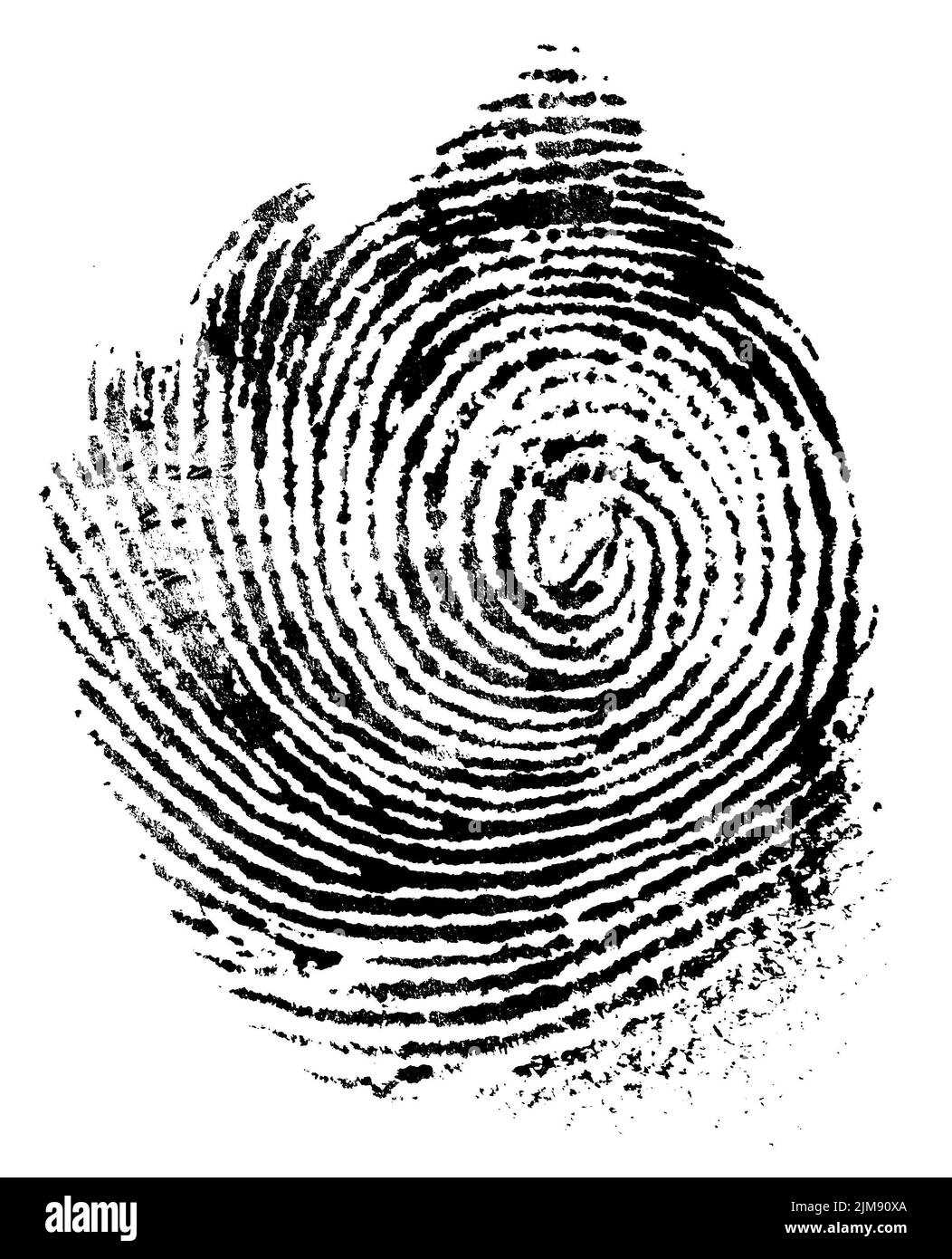 Impronte digitali Foto Stock