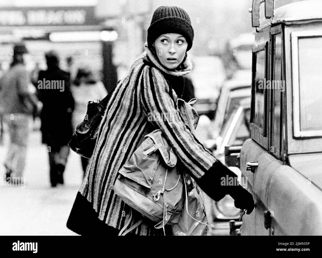 FAYE DUNAWAY IN TRE GIORNI DEL CONDOR (1975), DIRETTO DA SYDNEY POLLACK. Credito: FOTO / Album DI PARAMOUNT Foto Stock