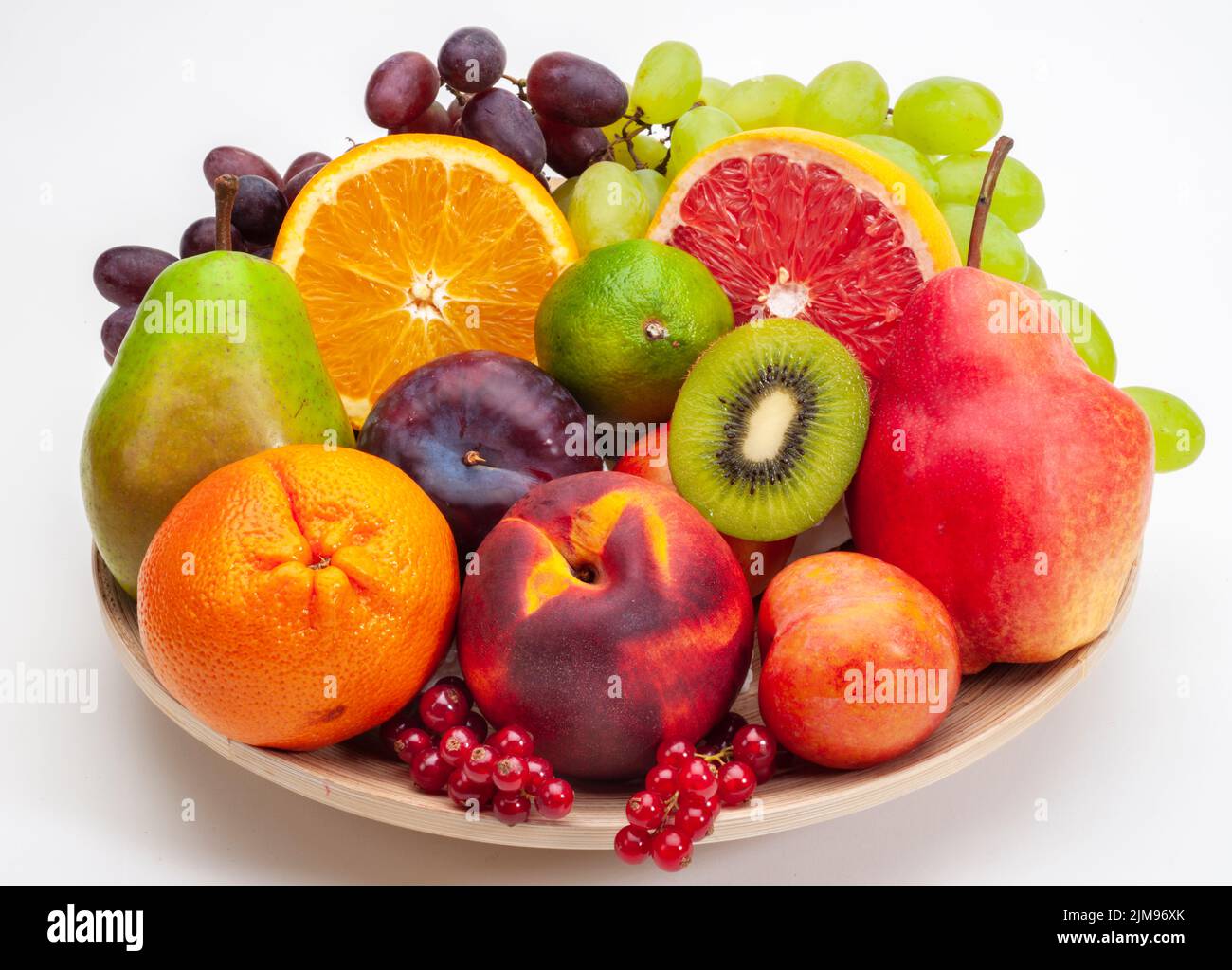 cibo sano con frutta fresca Foto Stock