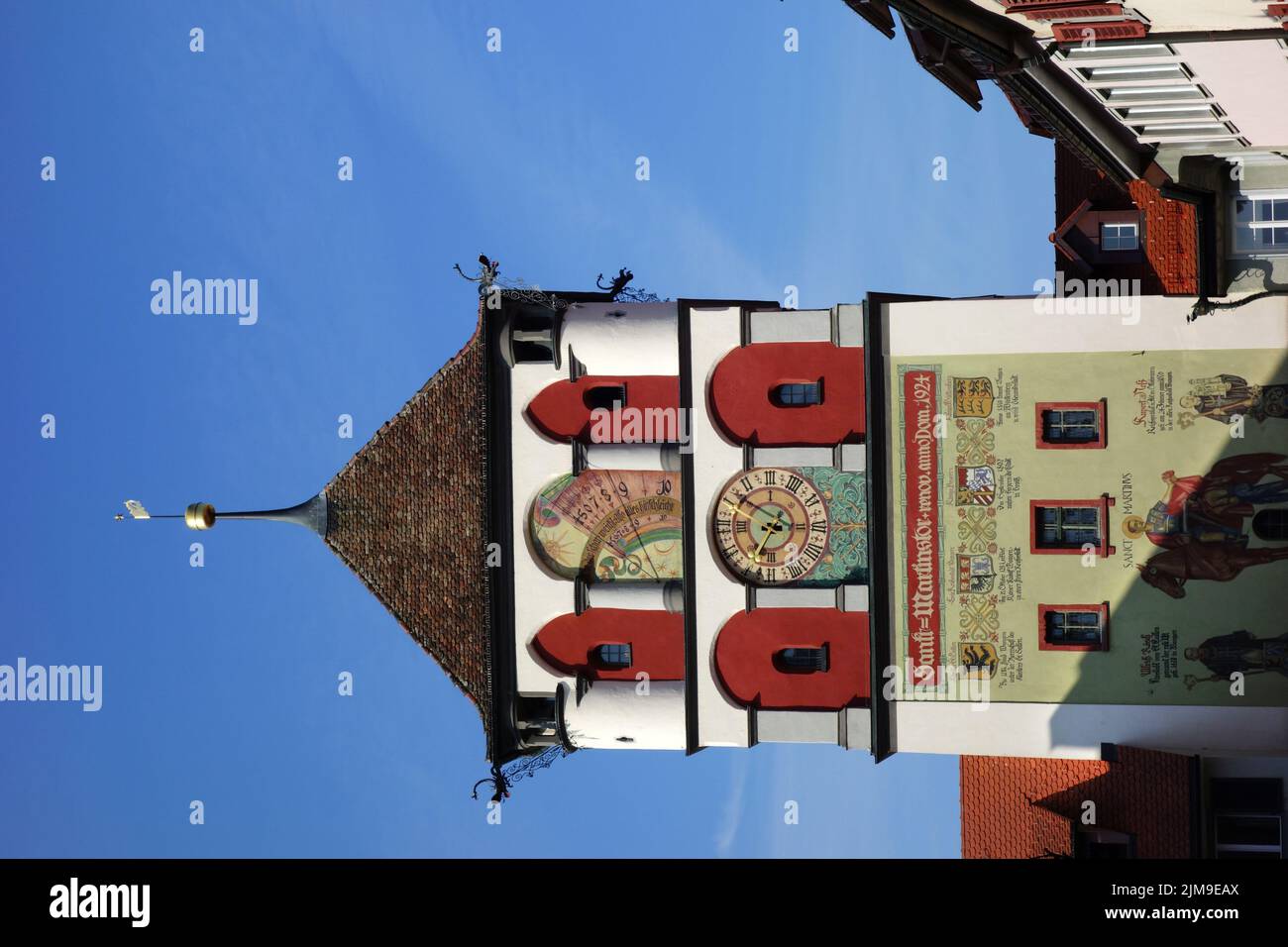 Guance, porta di Martin Foto Stock