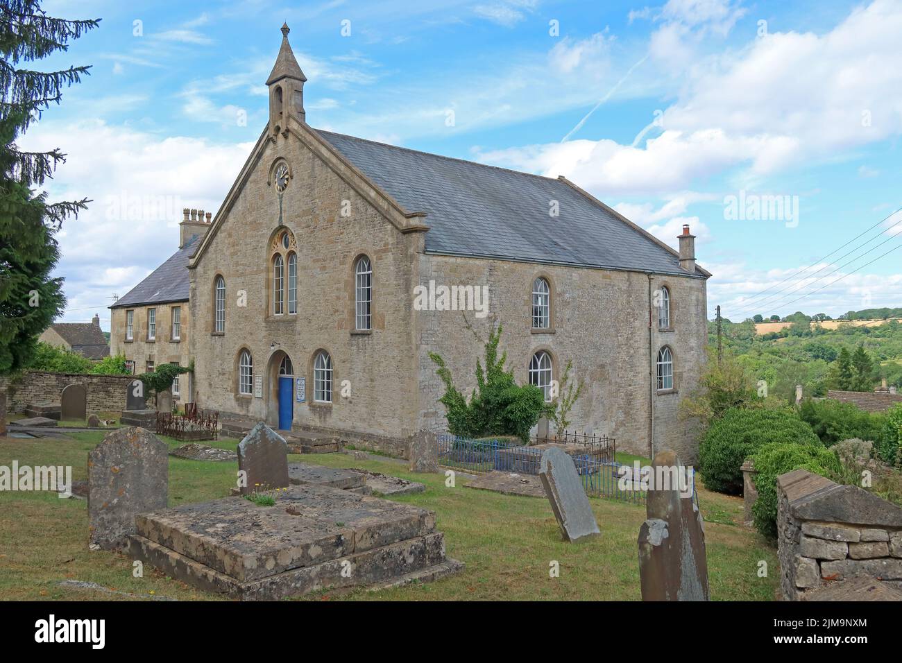 Eastcombe Baptist Church, Dr Crouch's Road Eastcombe Nr, Stroud , Gloucestershire, Inghilterra, Regno Unito, GL6 7EA Foto Stock