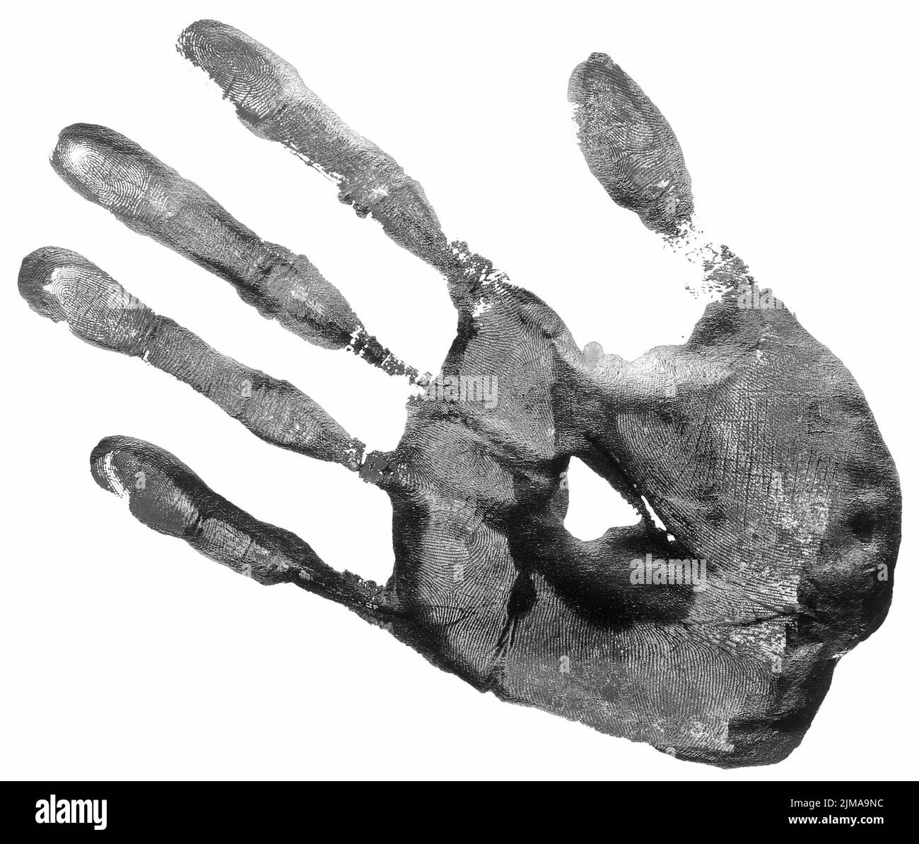 Handprint Foto Stock