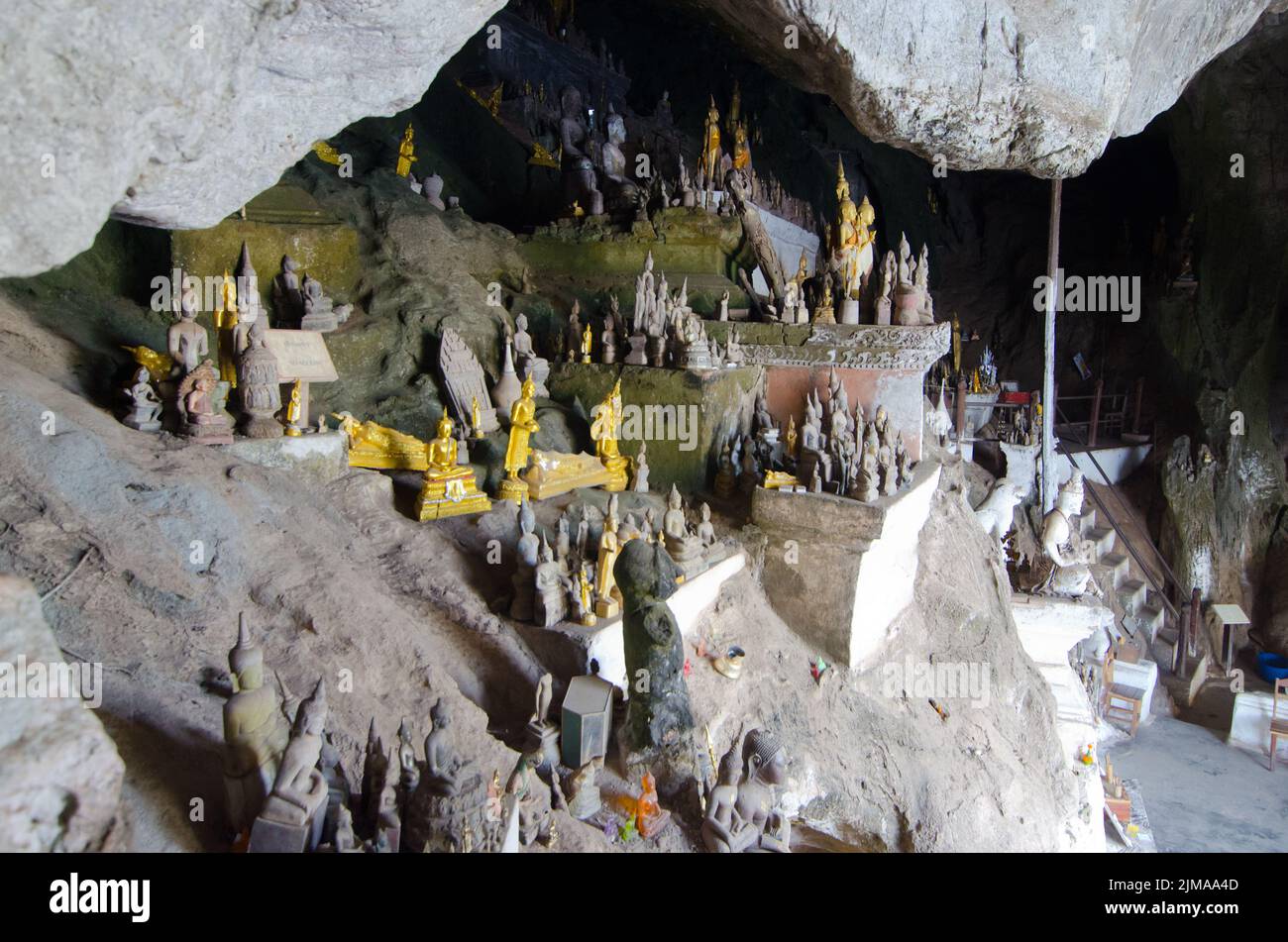 Grotta di mille Buddha Foto Stock