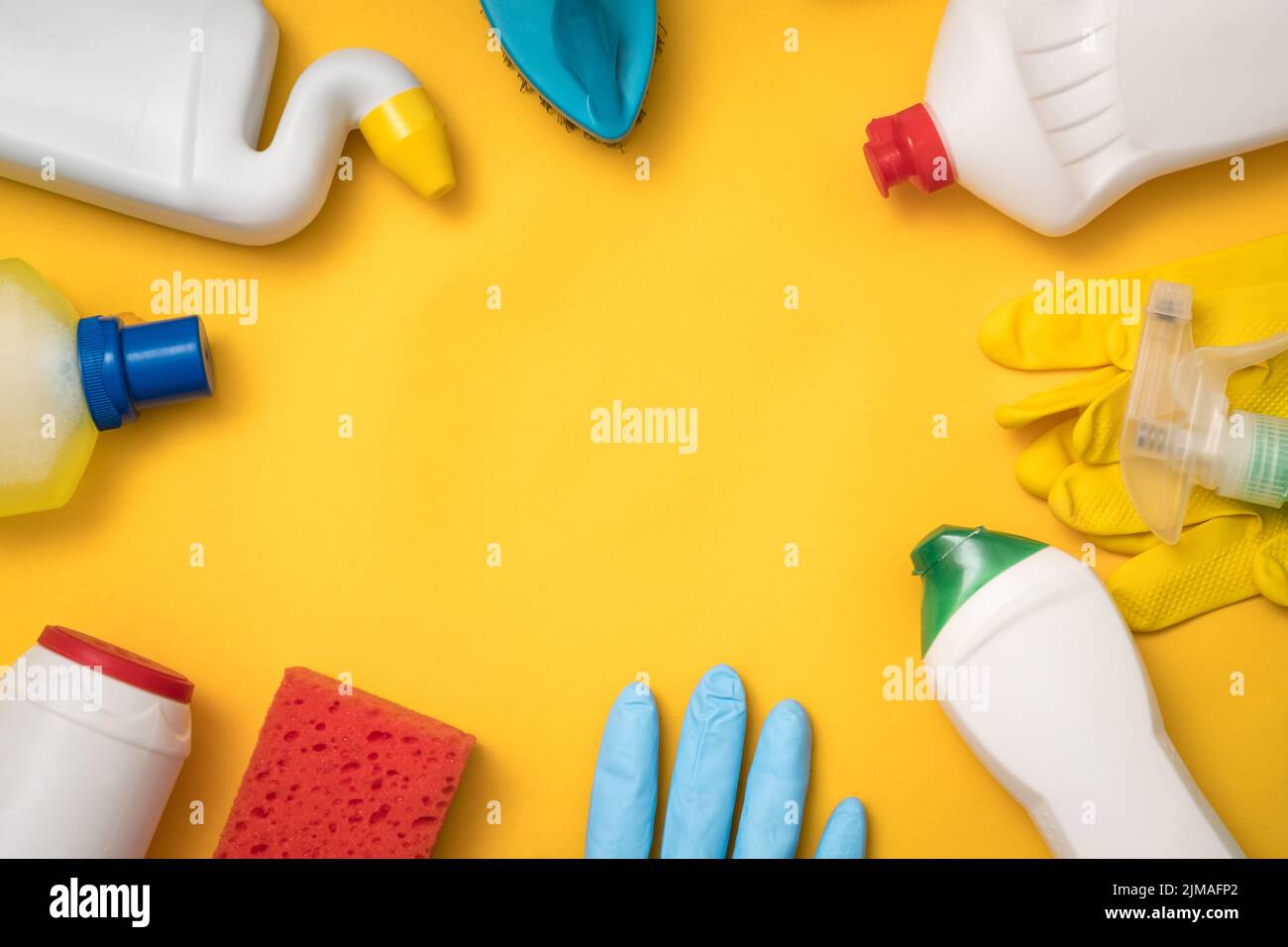 prodotti per la pulizia prodotti chimici per la casa negozio online Foto Stock