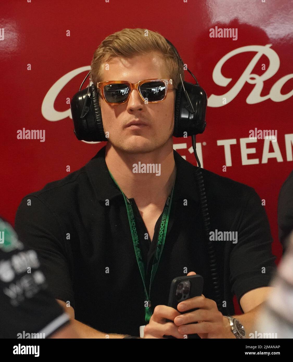 07.05.2022, Miami International Autodrome, Miami, FORMULA 1 CRYPTO.COM MIAMI GRAND PRIX ,im Bild Der ehemalige Formel 1 Fahrer Marcus Ericsson Foto Stock