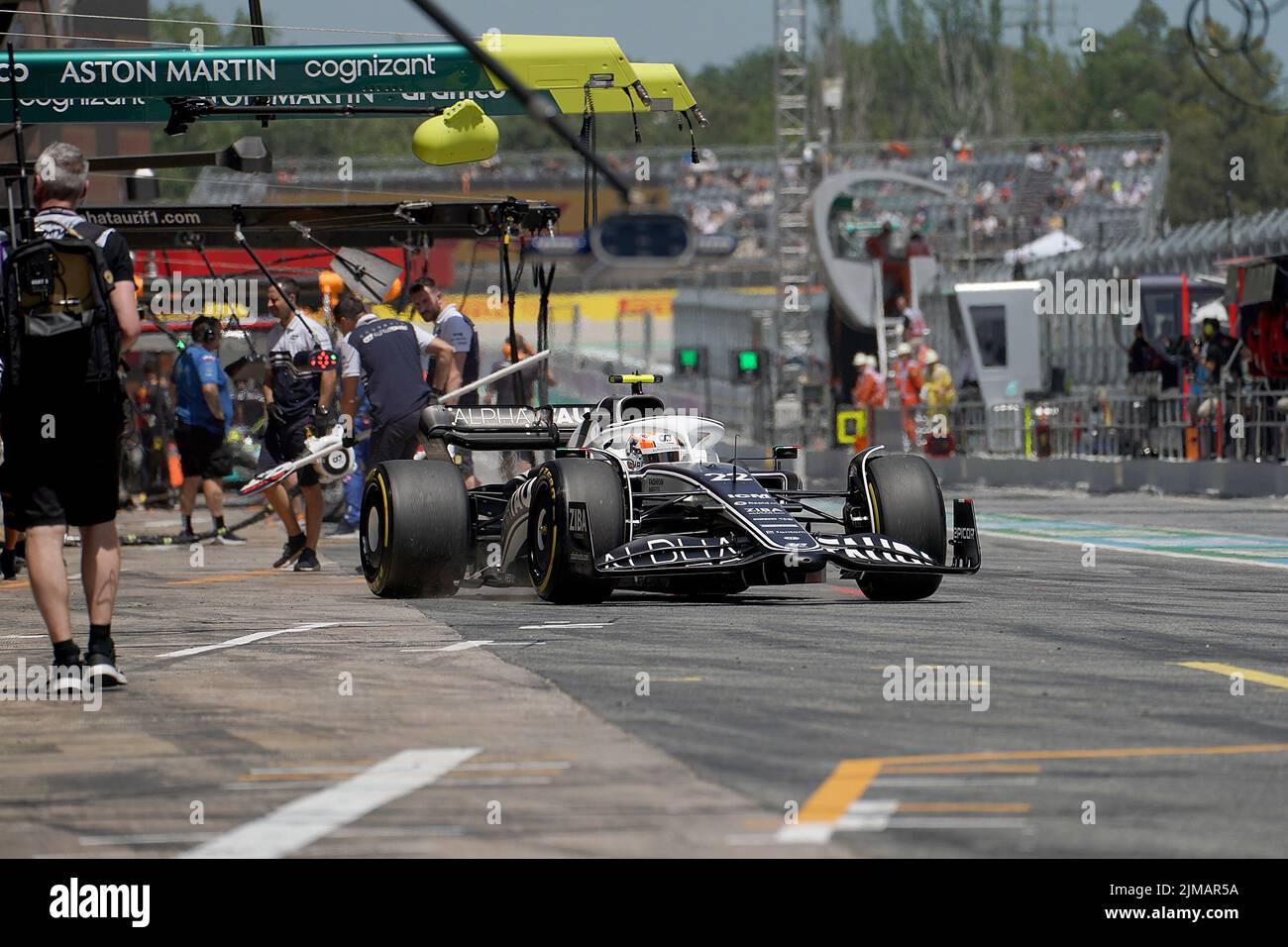 20.05.2022, Circuit de Catalunya, Barcellona, F1 Gran Premio Pirelli von Spanien 2022 , im Bild Yuki Tsunoda (JPN), Scuderia AlphaTauri Foto Stock
