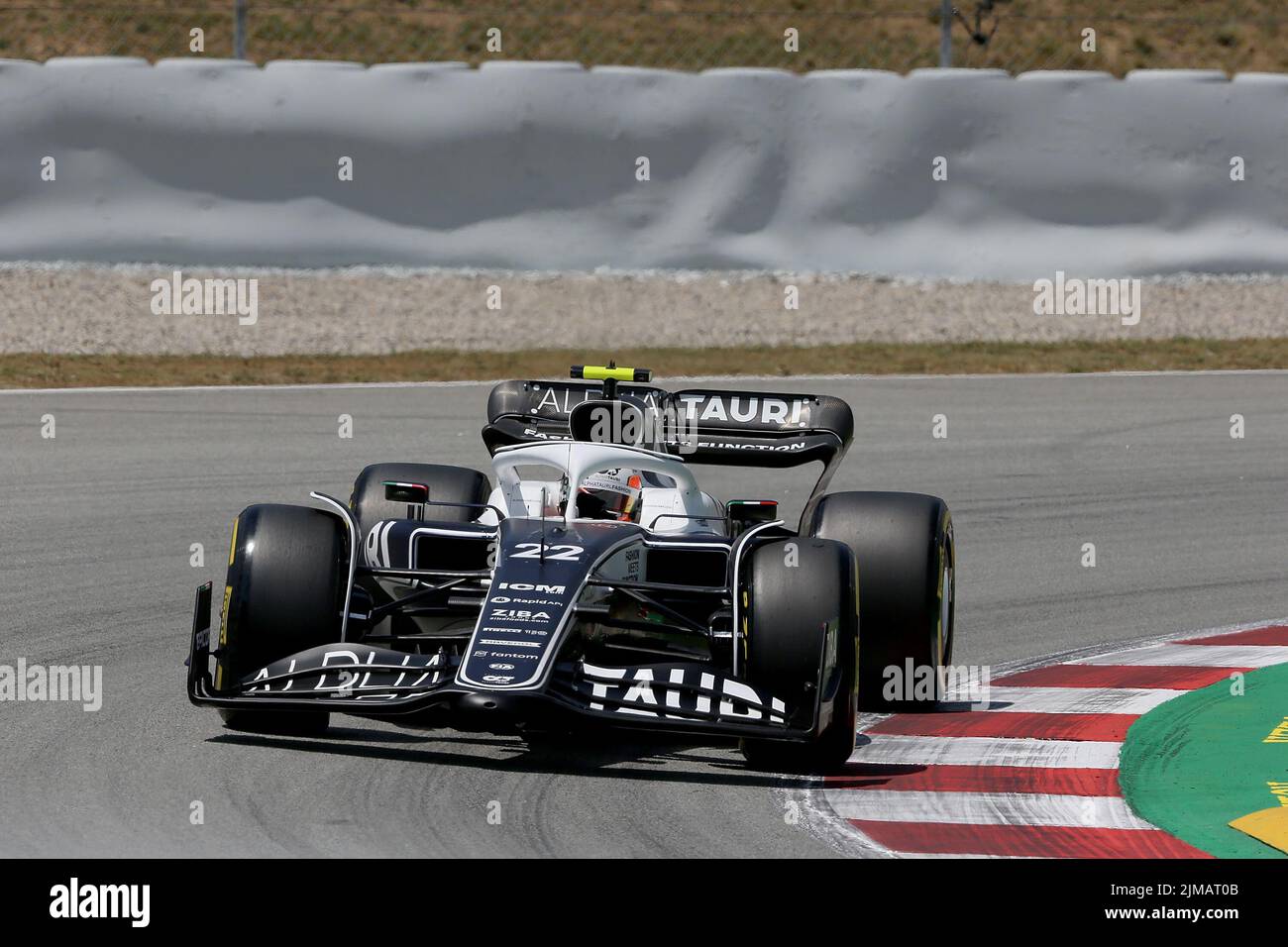 20.05.2022, Circuit de Catalunya, Barcellona, F1 Gran Premio Pirelli von Spanien 2022 , im Bild Yuki Tsunoda (JPN), Scuderia AlphaTauri Foto Stock