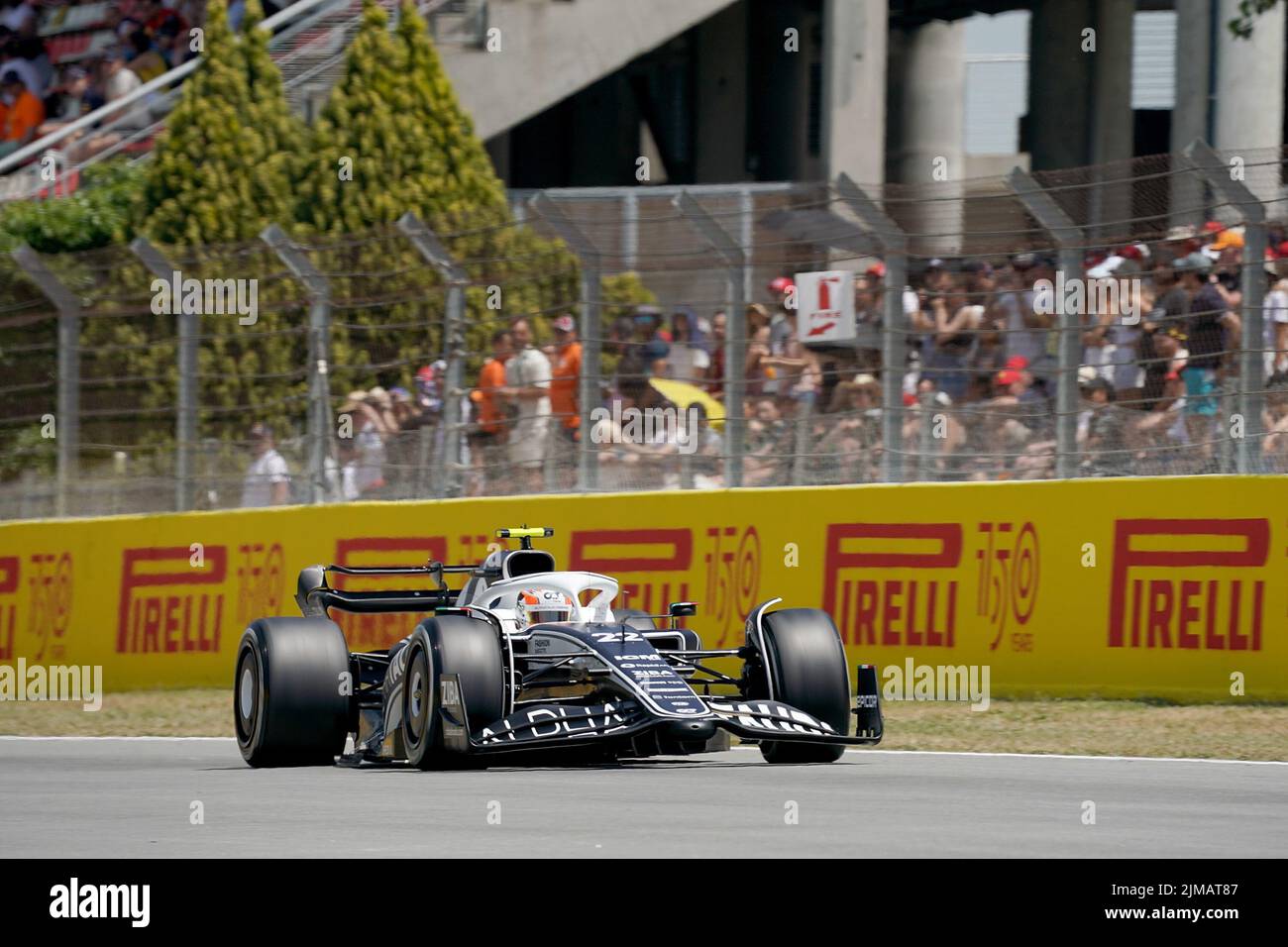 21.05.2022, Circuit de Catalunya, Barcellona, F1 Gran Premio Pirelli von Spanien 2022 , im Bild Yuki Tsunoda (JPN), Scuderia AlphaTauri Foto Stock