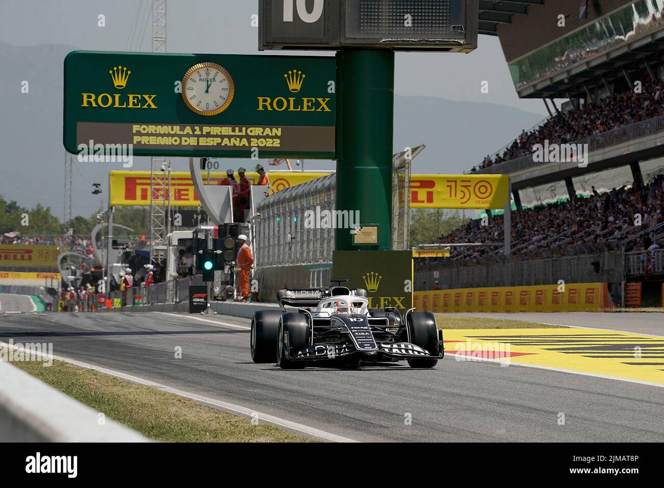 21.05.2022, Circuit de Catalunya, Barcellona, F1 Gran Premio Pirelli von Spanien 2022 , im Bild Pierre Gasly (fra), Scuderia AlphaTauri Foto Stock