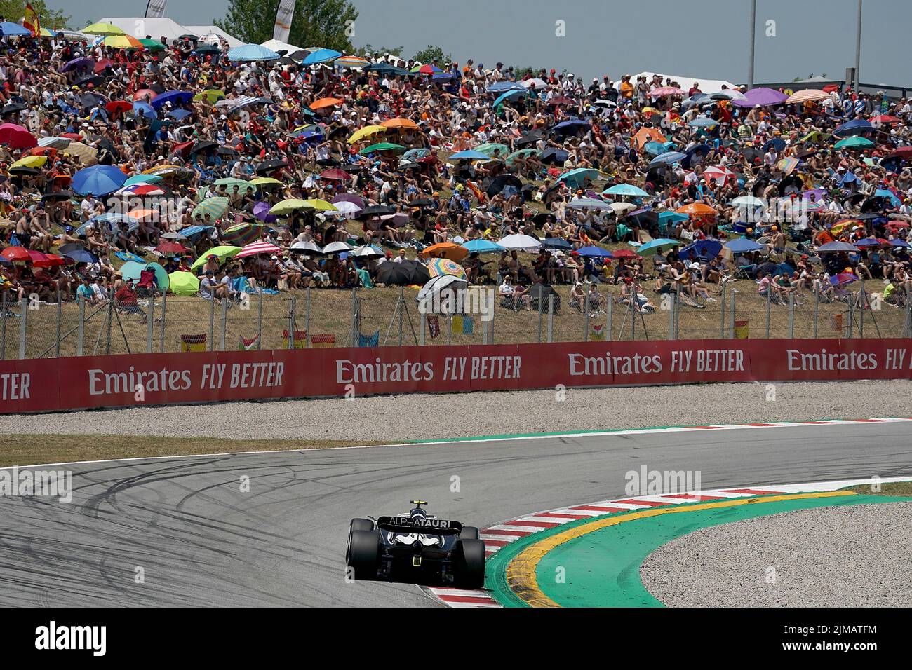 21.05.2022, Circuit de Catalunya, Barcellona, F1 Gran Premio Pirelli von Spanien 2022 , im Bild Yuki Tsunoda (JPN), Scuderia AlphaTauri Foto Stock