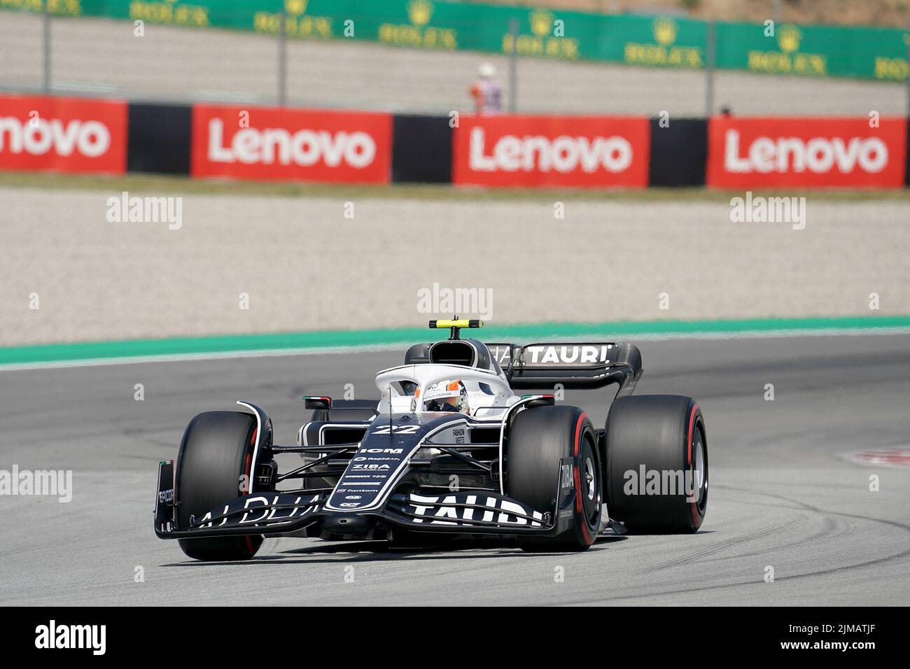 21.05.2022, Circuit de Catalunya, Barcellona, F1 Gran Premio Pirelli von Spanien 2022 , im Bild Yuki Tsunoda (JPN), Scuderia AlphaTauri Foto Stock