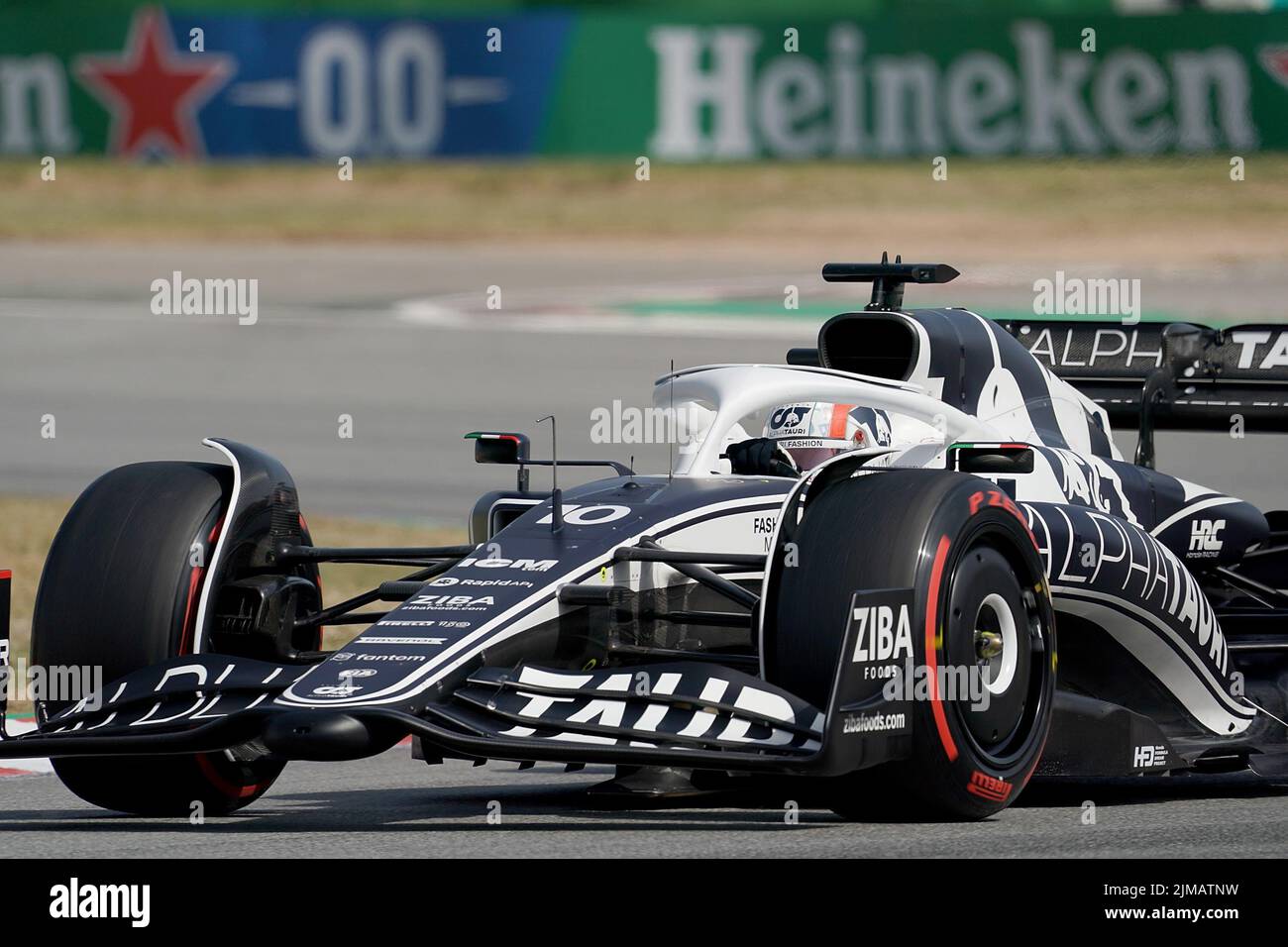 21.05.2022, Circuit de Catalunya, Barcellona, F1 Gran Premio Pirelli von Spanien 2022 , im Bild Pierre Gasly (fra), Scuderia AlphaTauri Foto Stock