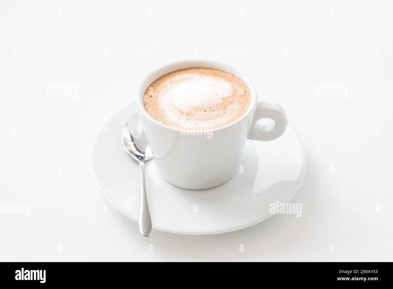 caffè business startup latte tazzina calda Foto Stock
