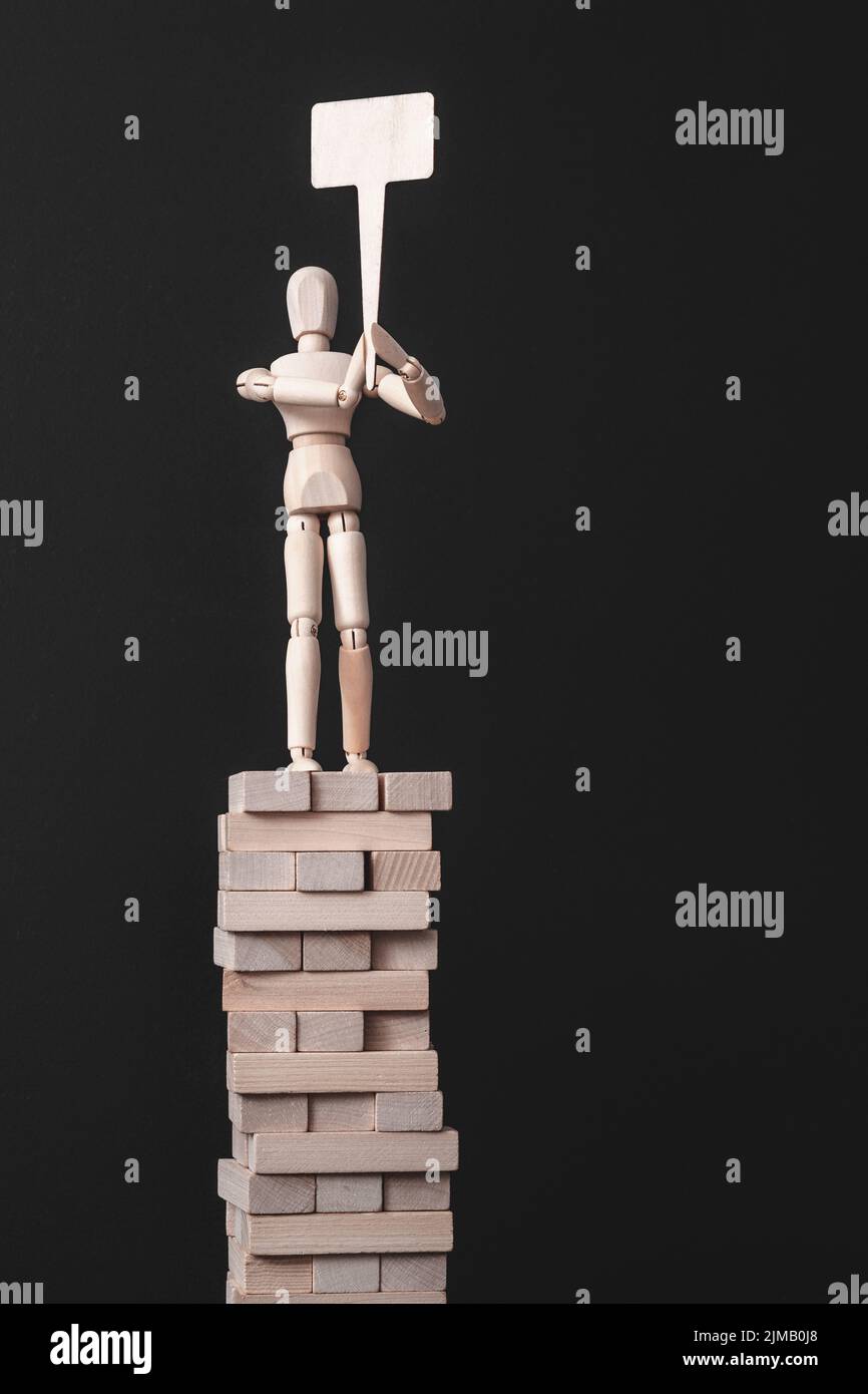 leadership carriera successo solitudine personale Foto Stock