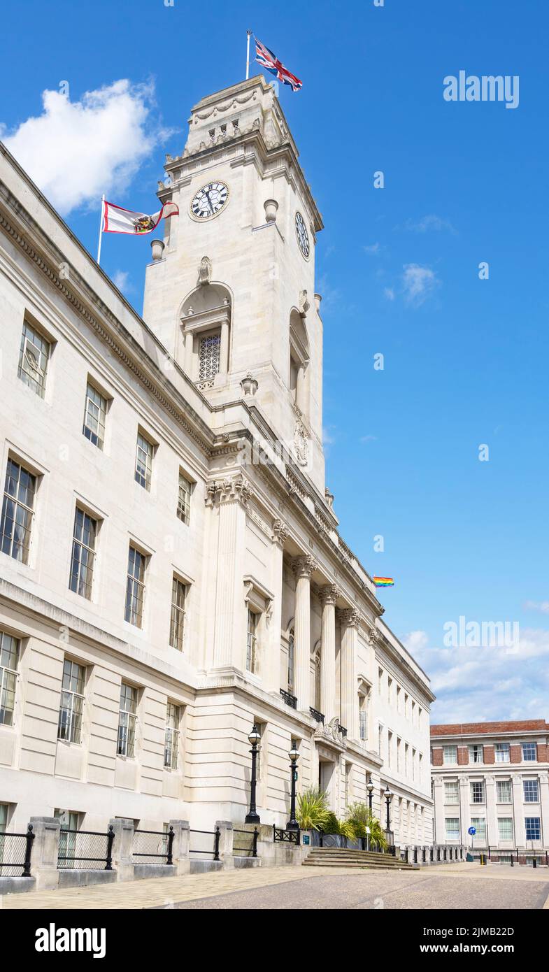 Barnsley Town Hall Barnsley South Yorkshire o l'Experience Barnsley Museum and Discovery Centre Barnsley Yorkshire Inghilterra Regno Unito GB Foto Stock