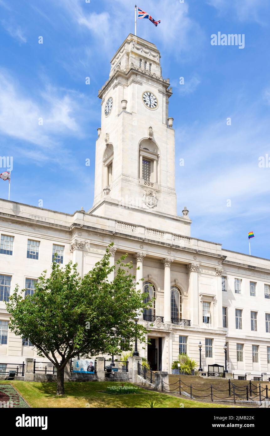 Barnsley Town Hall Barnsley South Yorkshire o l'Experience Barnsley Museum and Discovery Centre Barnsley Yorkshire Inghilterra Regno Unito GB Foto Stock