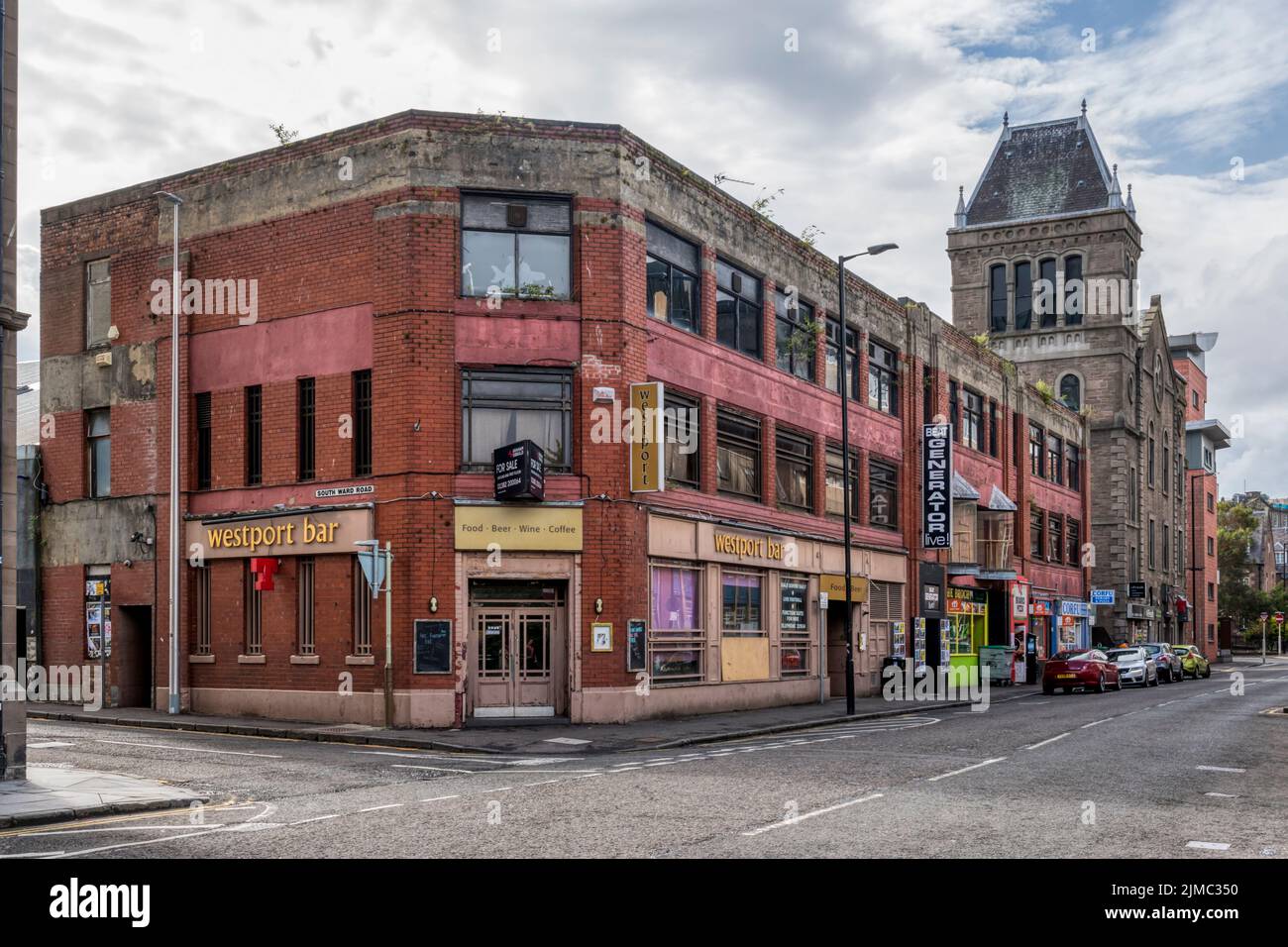 Westport Bar, North Lindsay Street, Dundee. Foto Stock