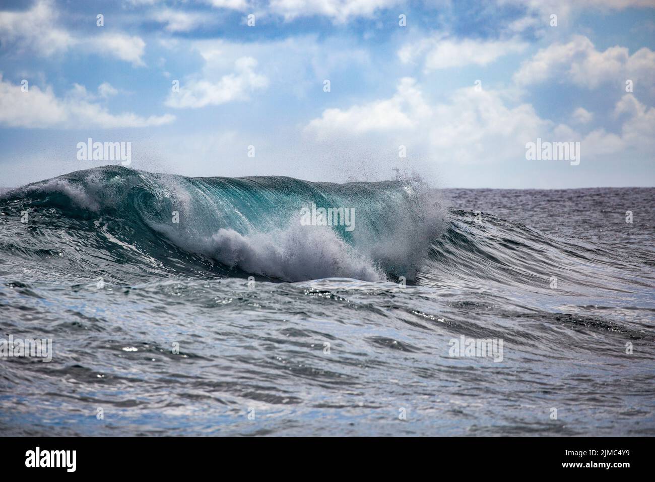 Onda Hawaii Foto Stock