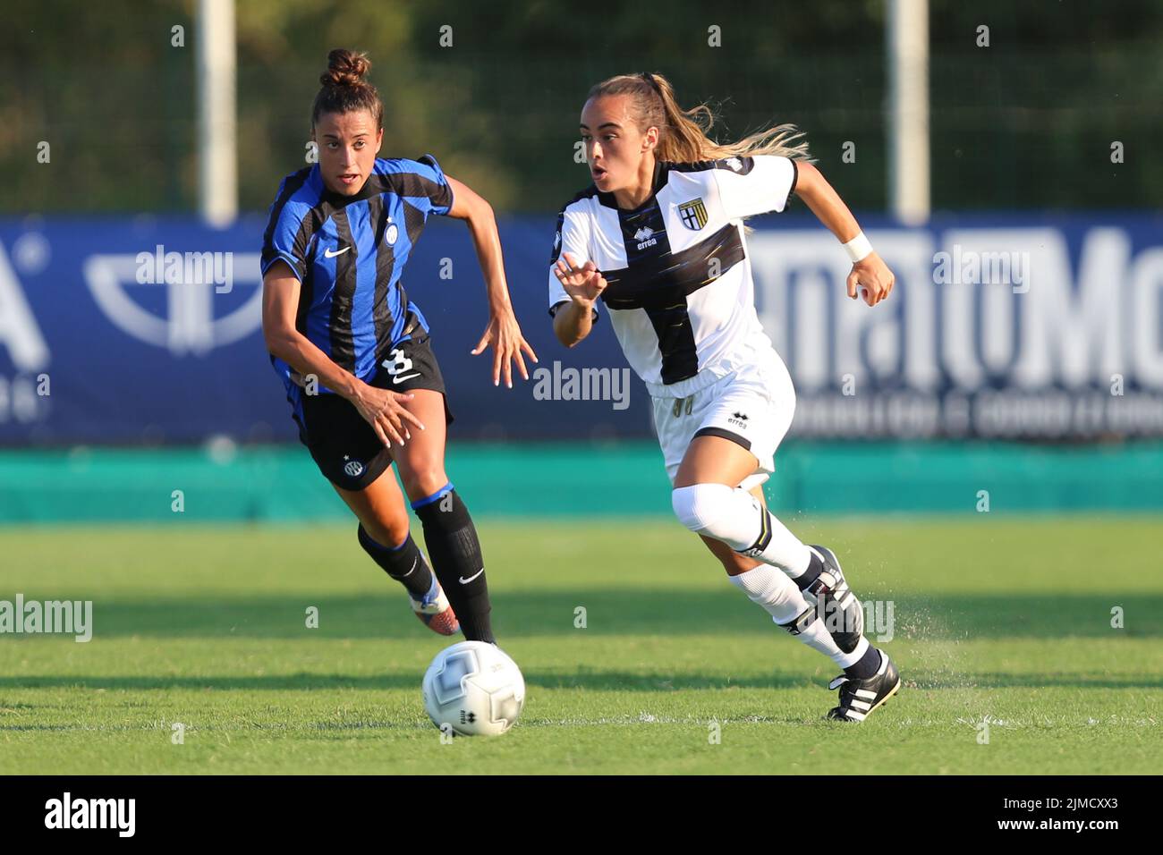 Parma, Italia. 05th ago 2022. Joana Marchao (PARMA CALCIO) durante Parma Donne vs Inter - FC Internazionale Donne, amichevole partita di calcio a Parma, Italia, Agosto 05 2022 Credit: Agenzia fotografica indipendente/Alamy Live News Foto Stock