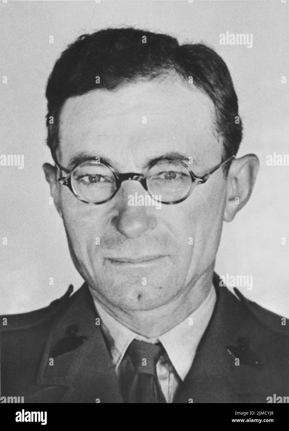 Tenente colonnello Charles Goves Wright Anderson, un australiano che ha vinto il VC per le sue azioni intorno a Muar nel gennaio 1942 Foto Stock
