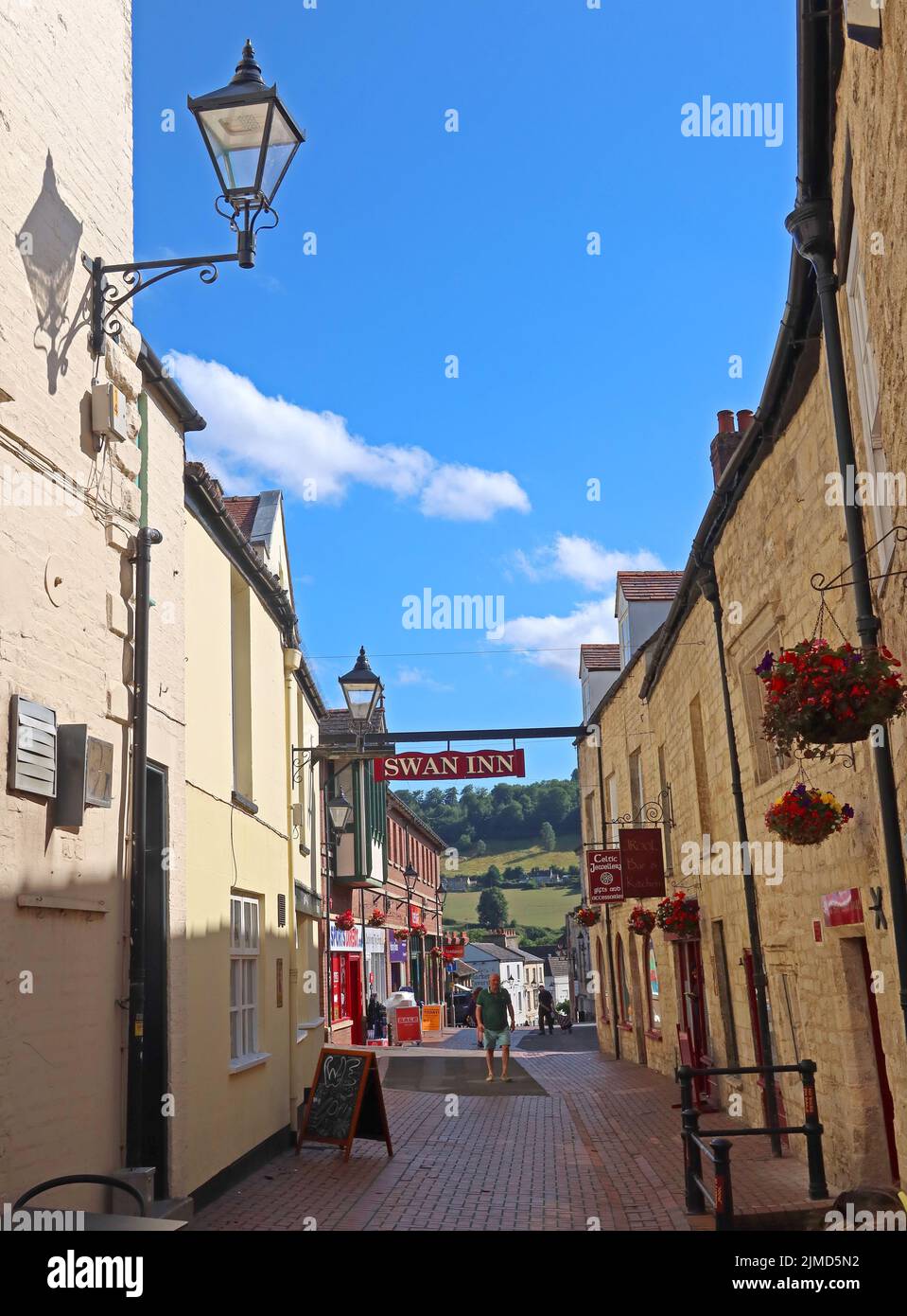 The Swan Inn, Union St, Stroud, Cotswolds, Gloucestershire, INGHILTERRA, REGNO UNITO, GL5 2HF Foto Stock