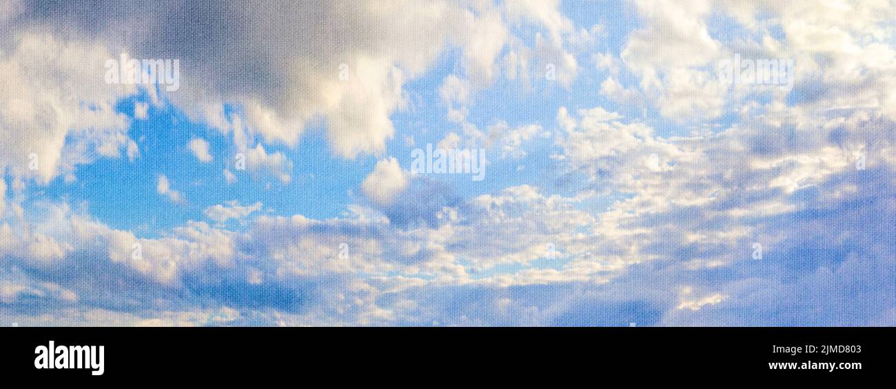 Nuvole, cielo, natura, luminoso, panorama, vacanza, tempo Foto Stock